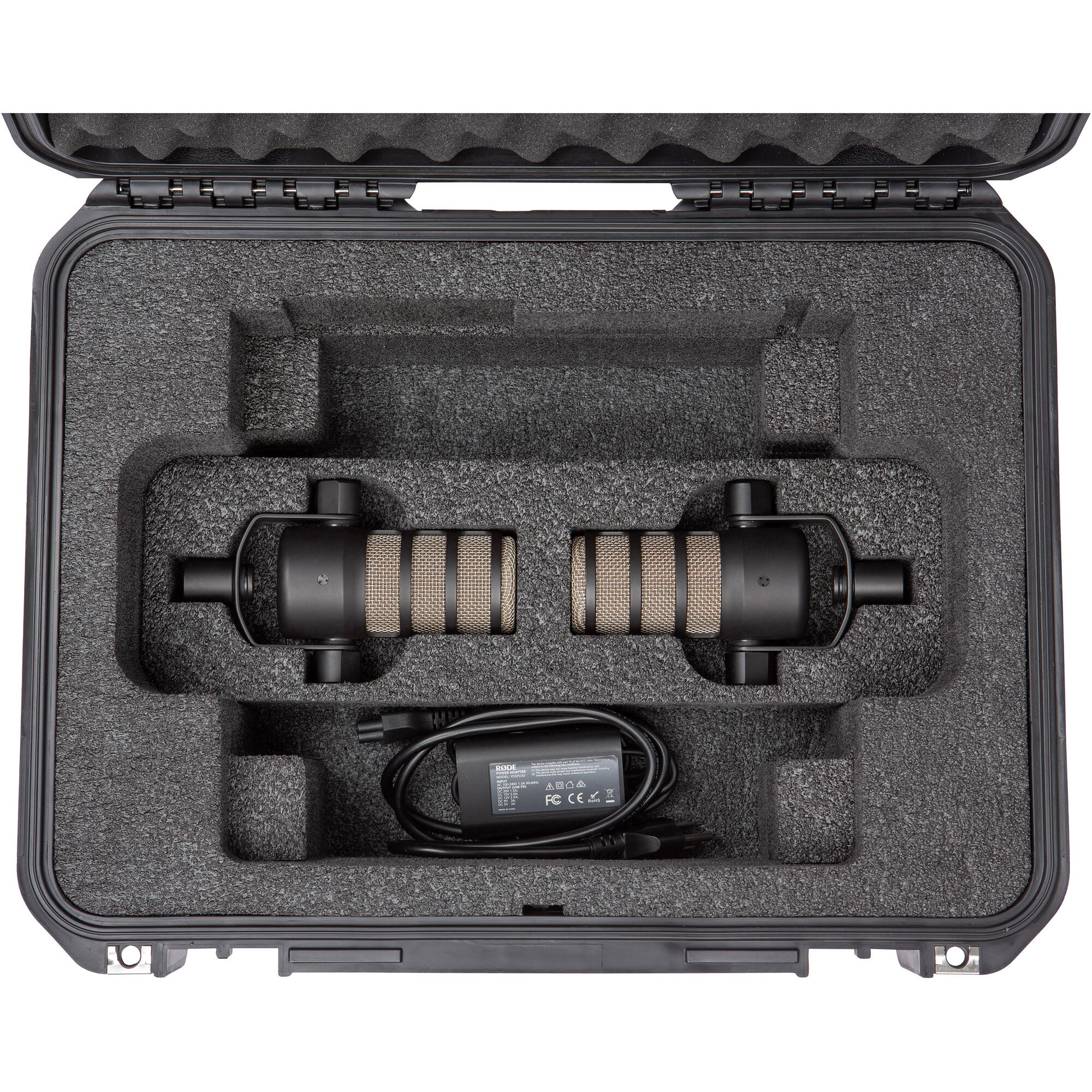 SKB 3i1813-7-RP2 iSeries Waterproof Case for RODECaster Pro II and Two PodMics