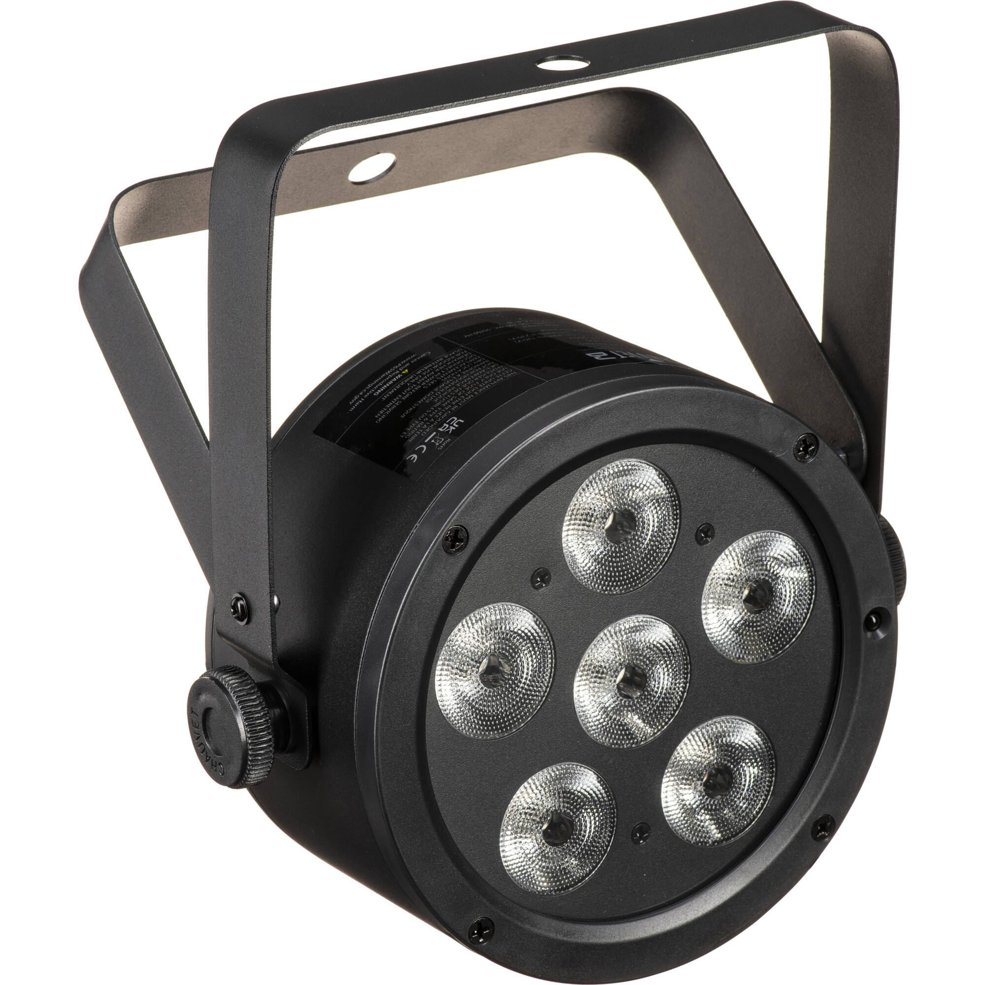Chauvet DJ SlimPAR H6 ILS Low Profile 6-in-1 LED PAR Light Fixture (RGBAW+UV)
