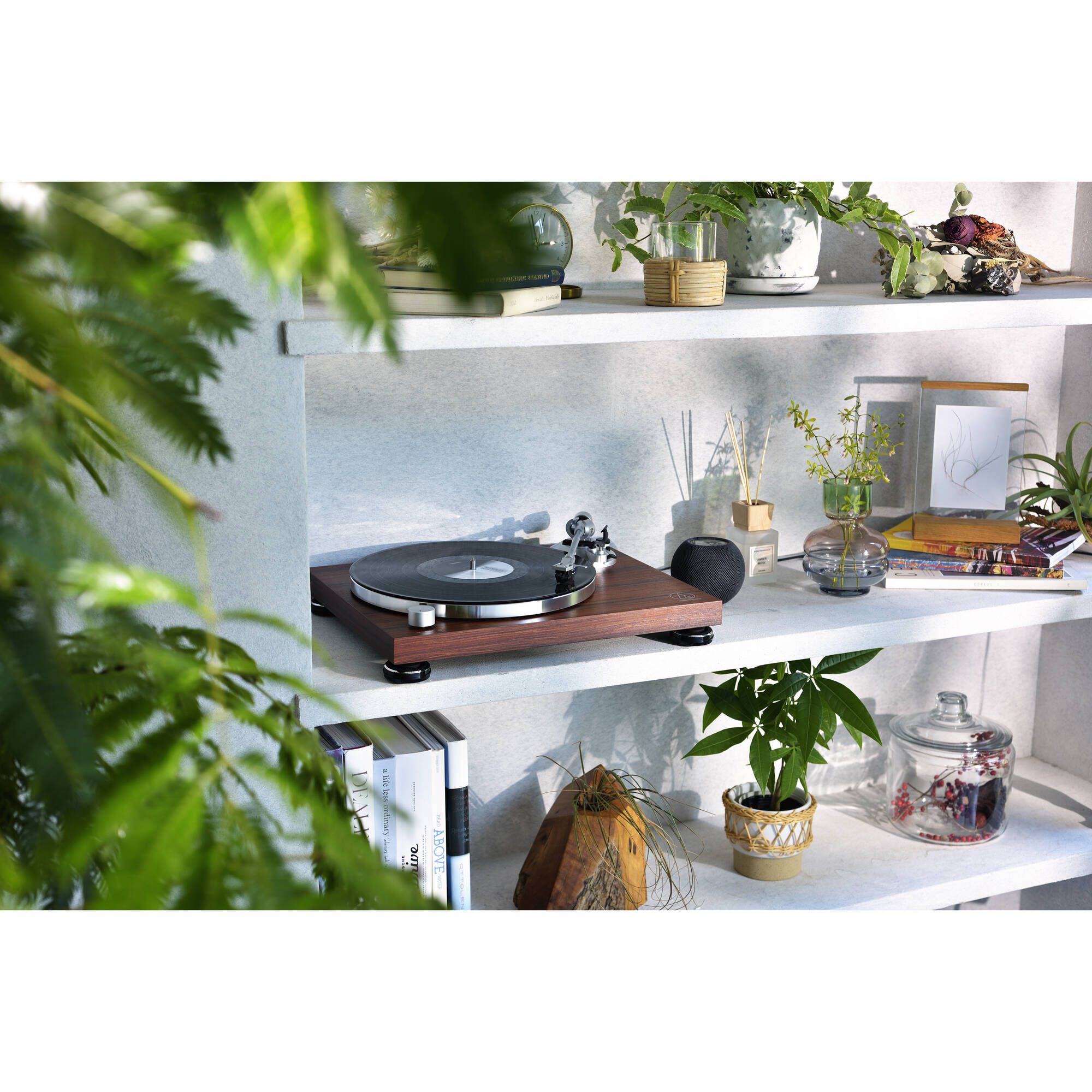 Audio-Technica AT-LPW50BT-RW Manual Two-Speed Turntable with Bluetooth