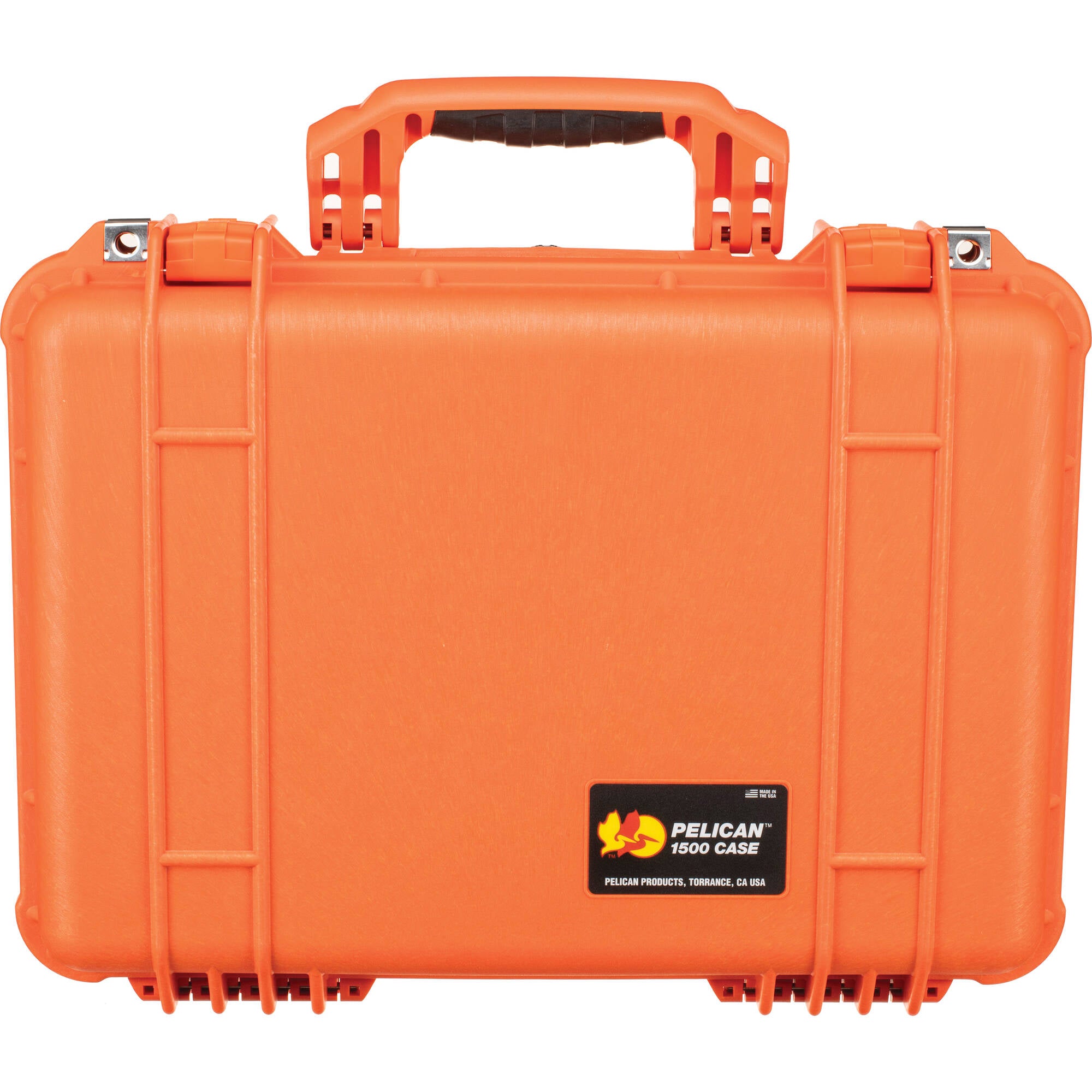 Pelican 1500NF Protector Case without Foam (Orange)