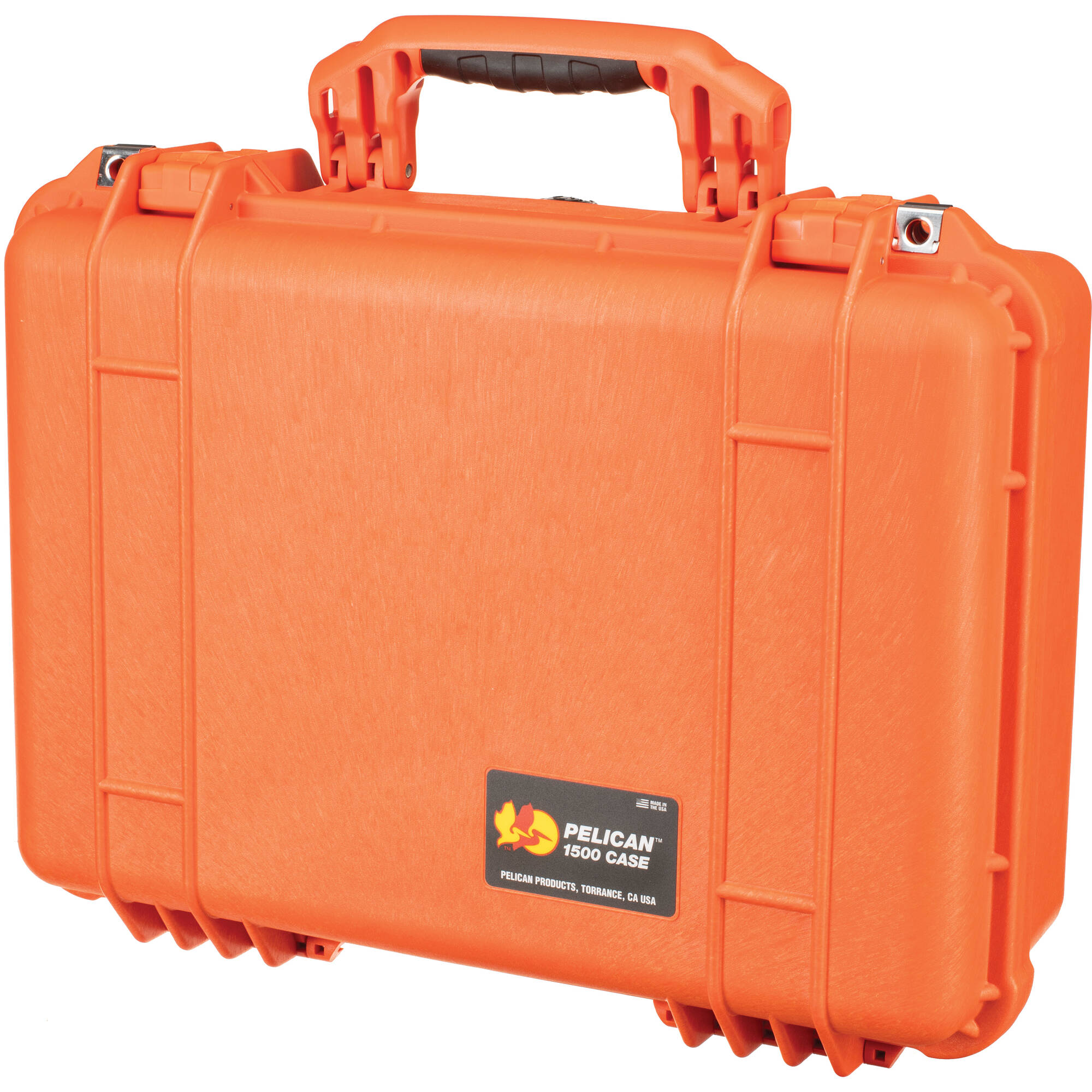 Pelican 1500NF Protector Case without Foam (Orange)