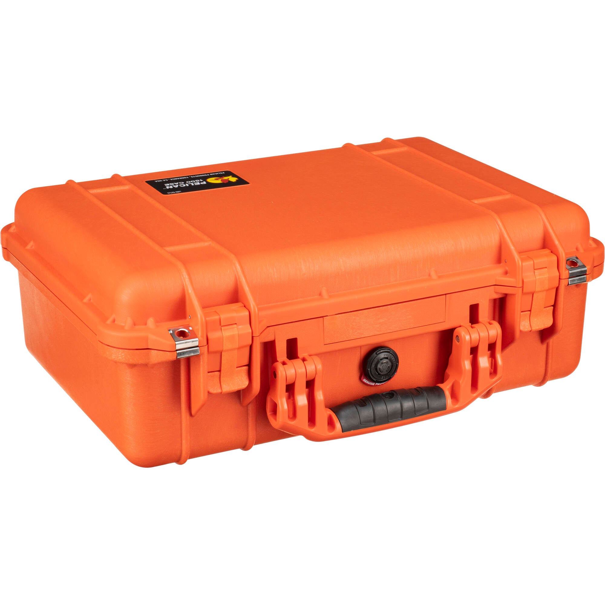 Pelican 1500NF Protector Case without Foam (Orange)