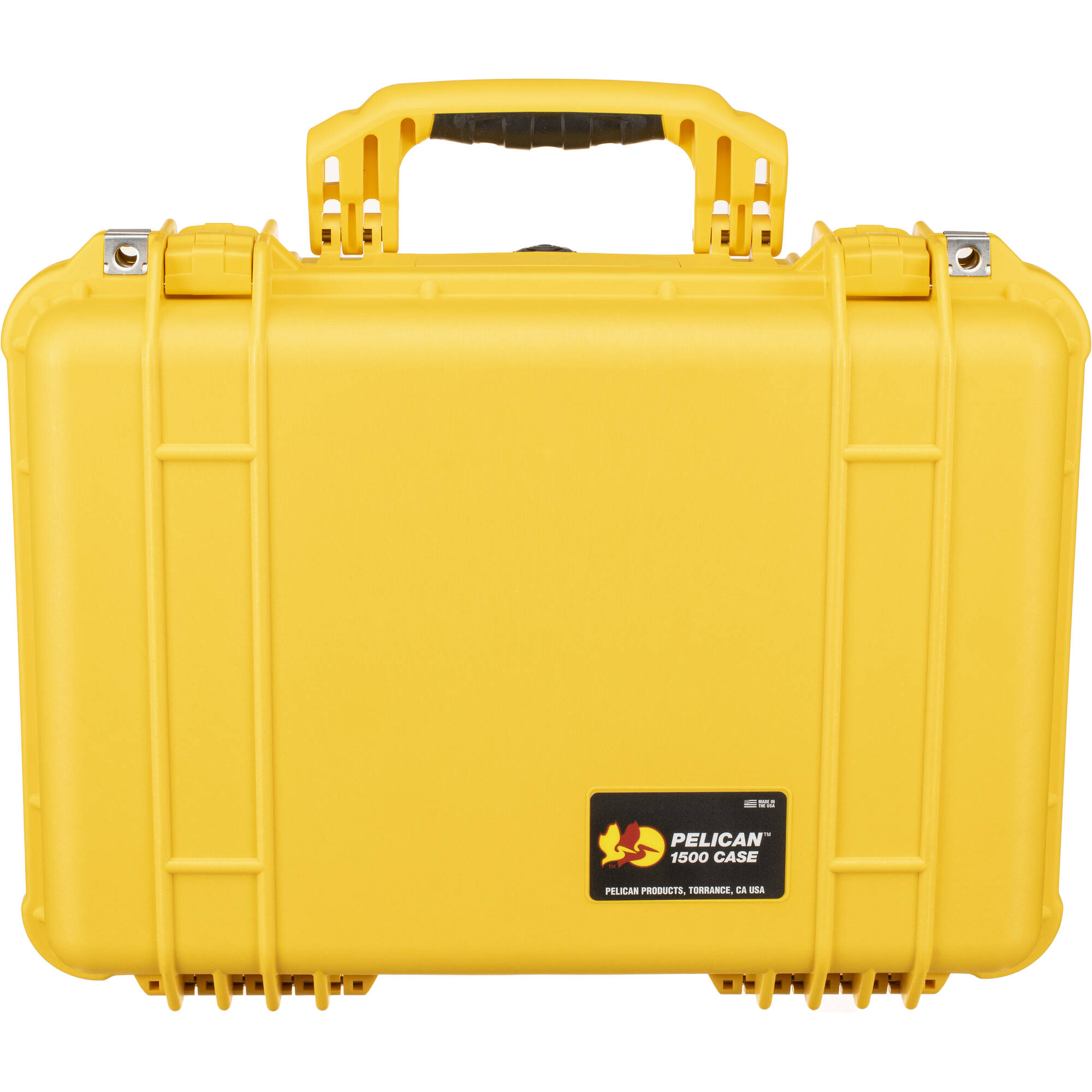 Pelican 1500NF Protector Case without Foam (Yellow)