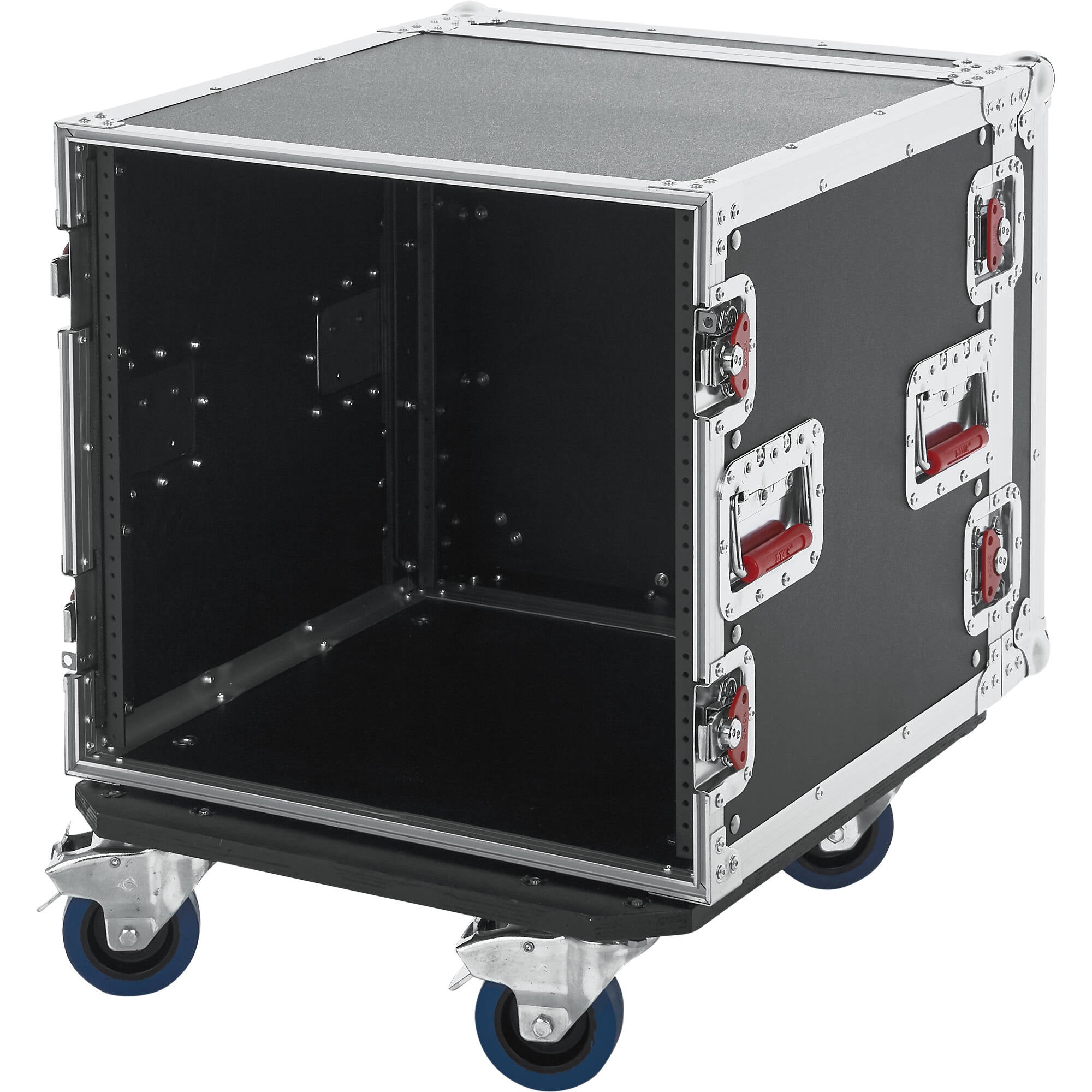 Gator Cases G-TOUR 10U CAST Standard Road Rack Case with Casters (10U)