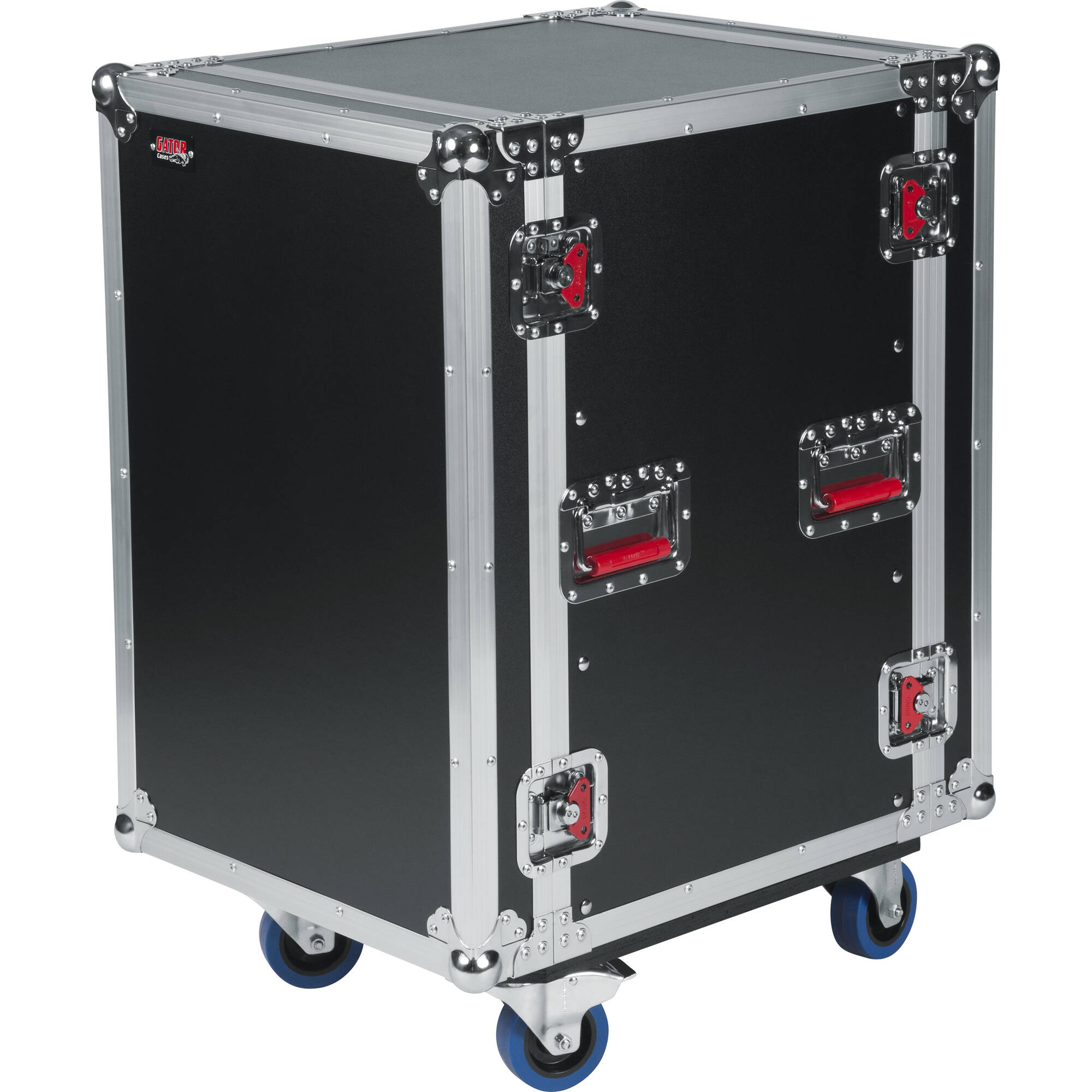 Gator Cases G-TOUR 16U CAST Standard Road Rack Case with Casters (16U)