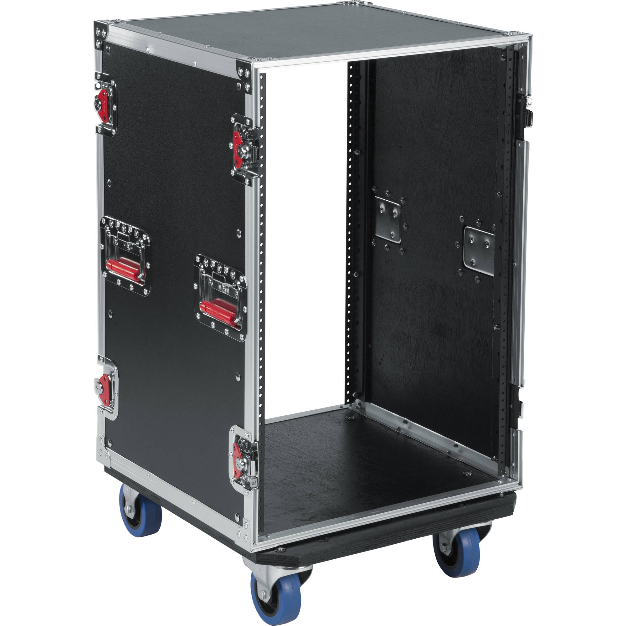 Gator Cases G-TOUR 16U CAST Standard Road Rack Case with Casters (16U)