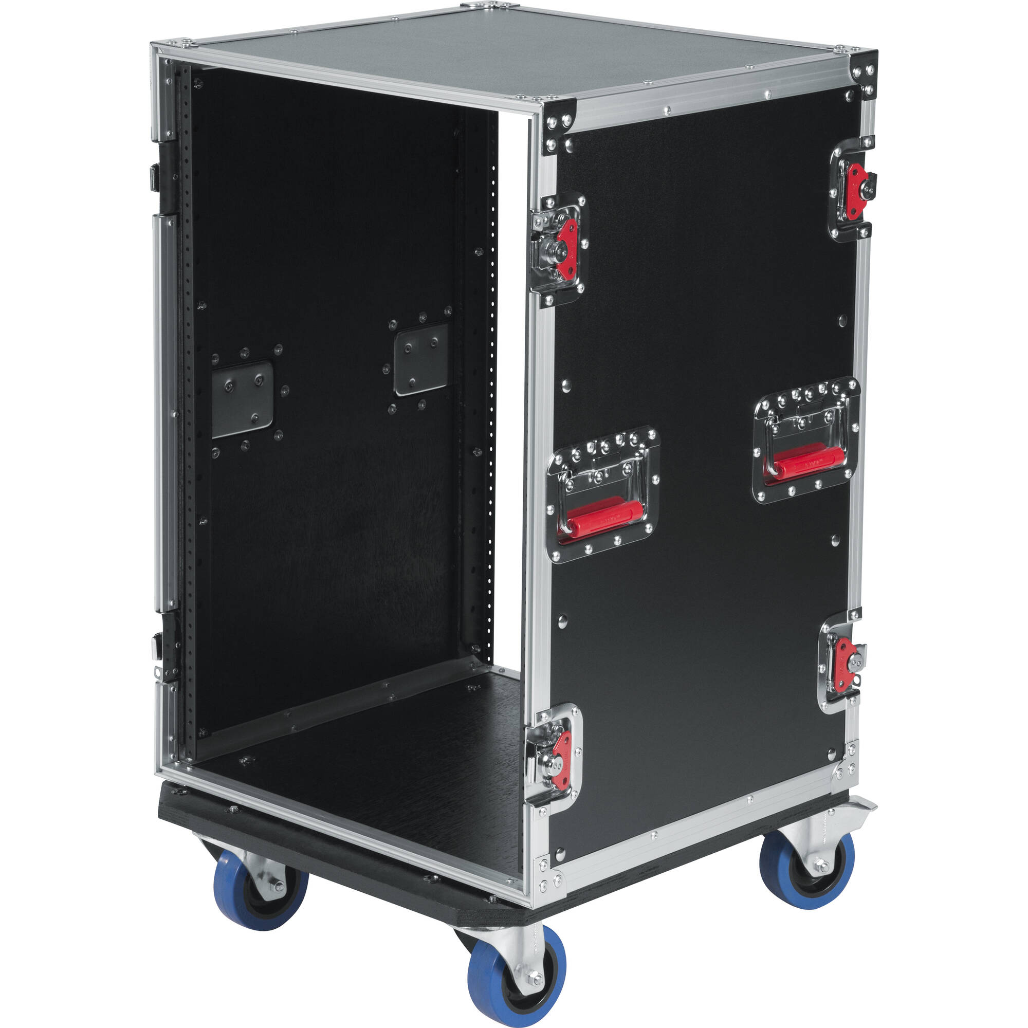 Gator Cases G-TOUR 16U CAST Standard Road Rack Case with Casters (16U)