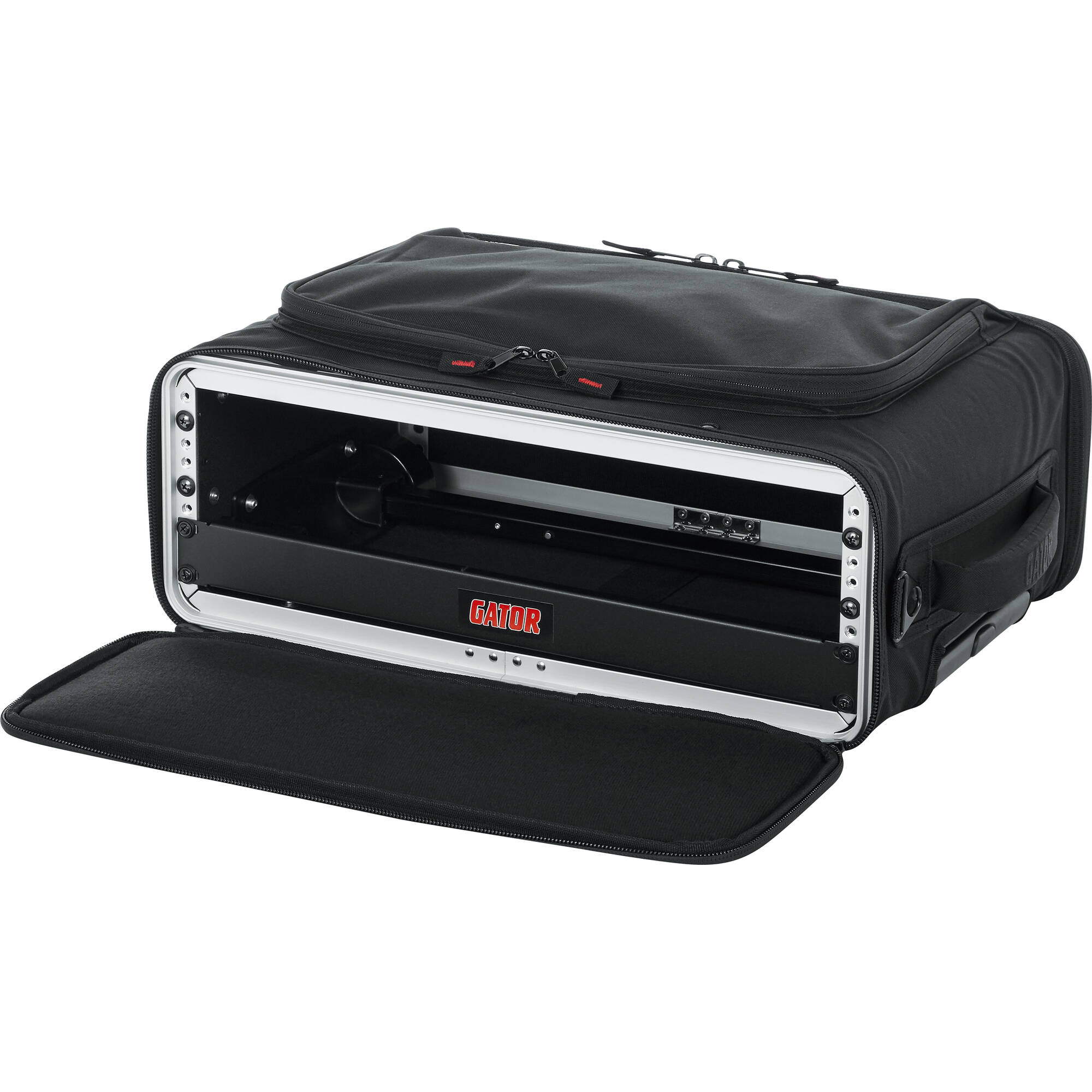 Gator Cases GR-RACKBAG-2UW Lightweight Rack Bag with Handle & Wheels (2U)