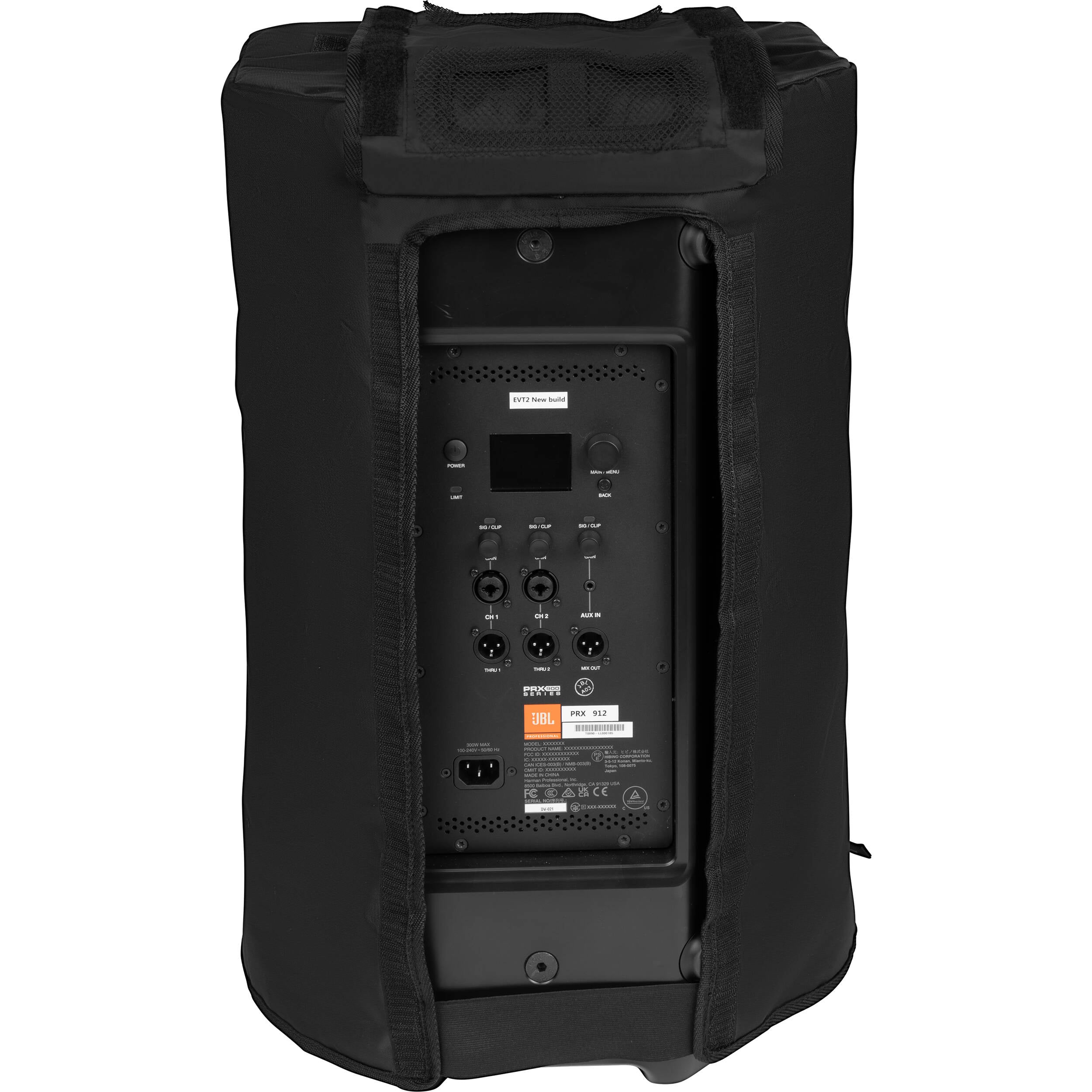 JBL Bags Weather-Resistant Cover for PRX912 Powered Loudspeaker (Black)