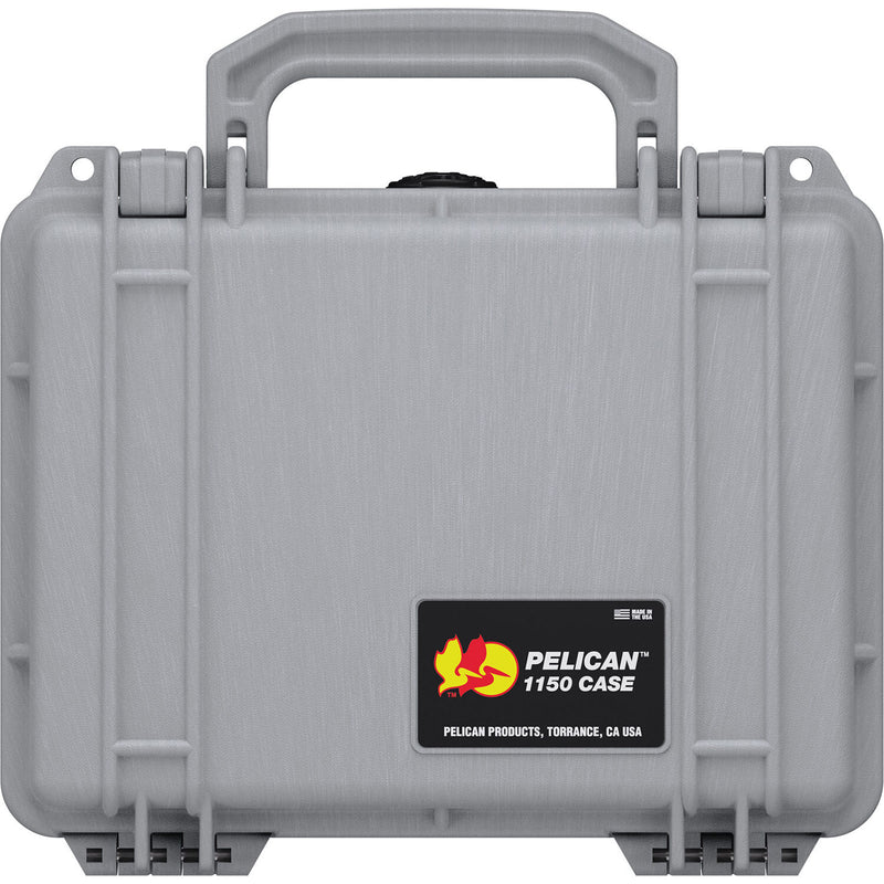 Pelican 1150 Protector Case with Foam (Silver)