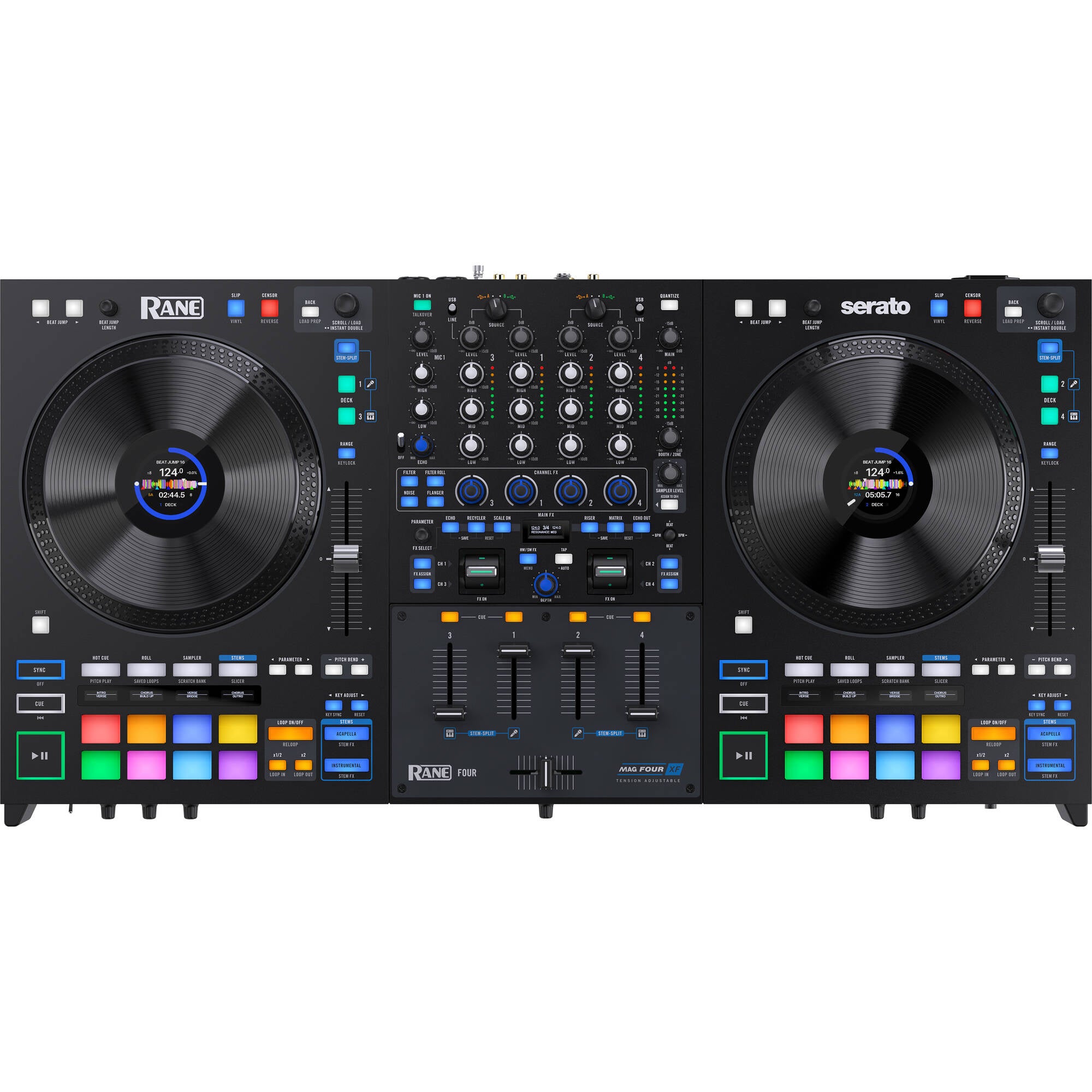 Rane DJ FOUR Advanced 4 Channel Stems DJ Controller