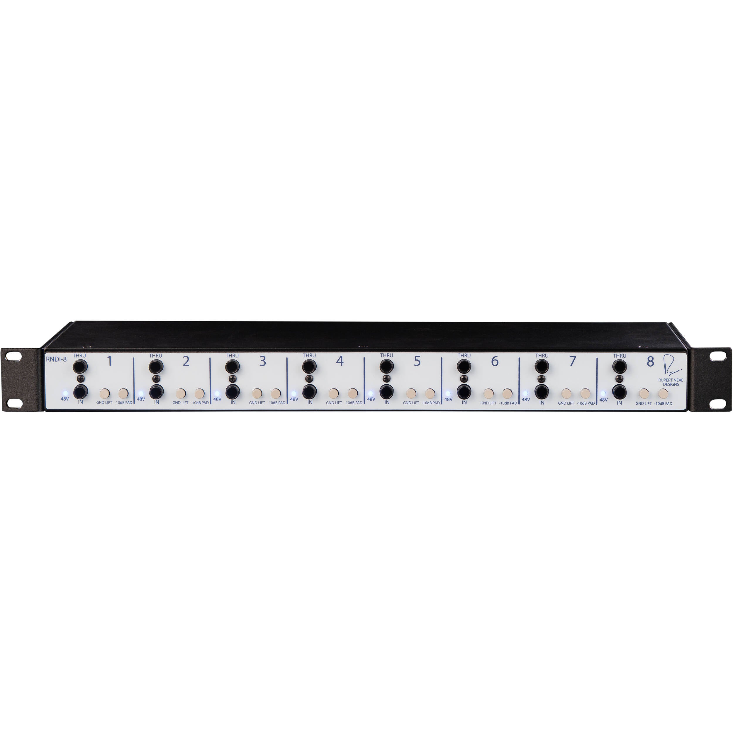 Rupert Neve Designs RNDI-8 8-Channel 1U Active Transformer Direct Interface