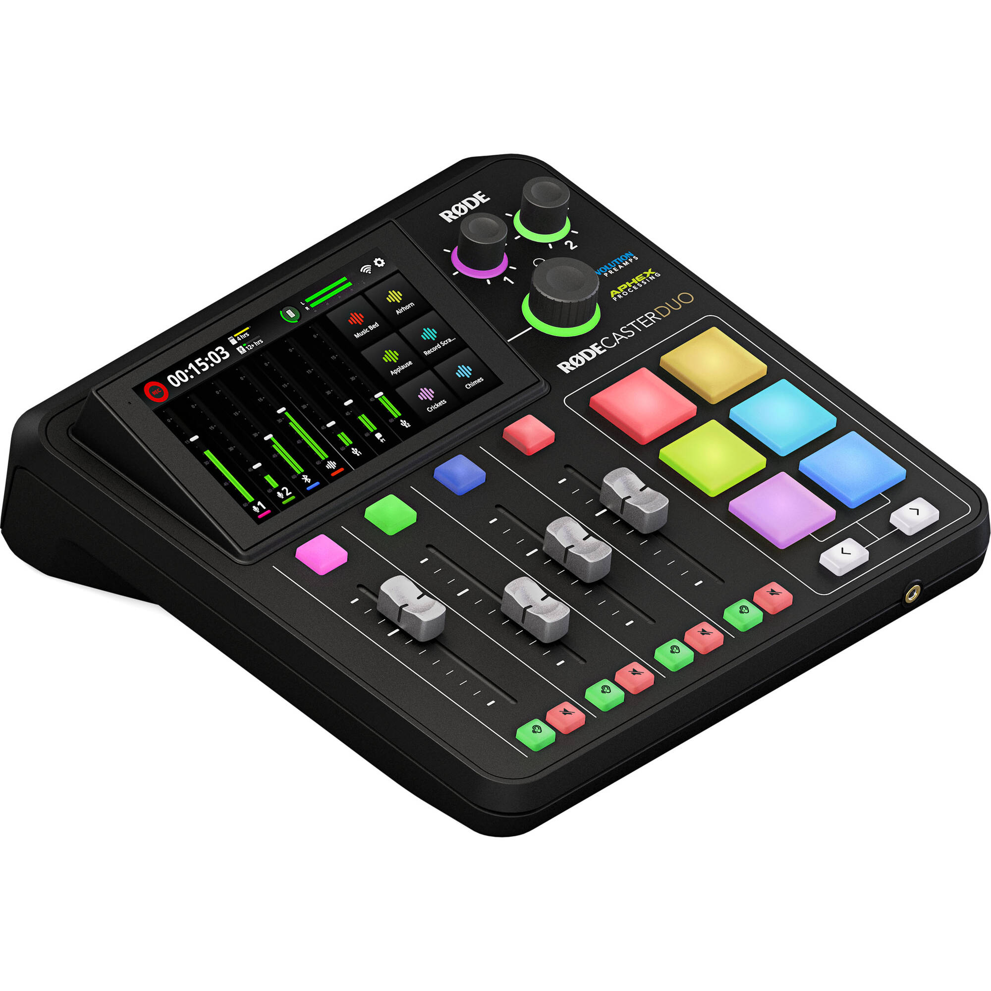 Rode RODECaster Duo Ultimate 1-Person Podcasting Kit with SM7B Mic, Boom Arm & Headphones
