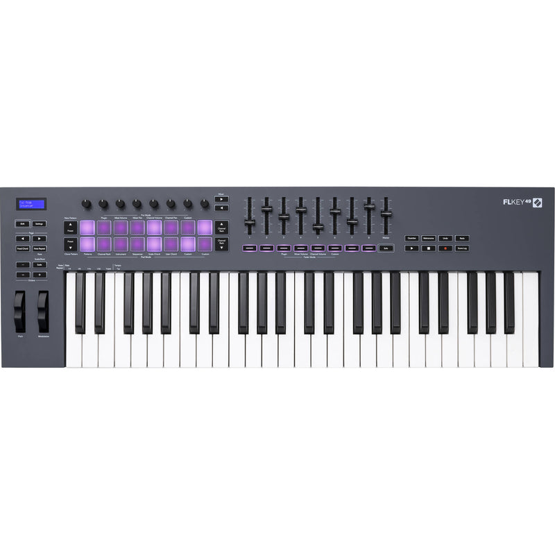 Novation FLkey 49 USB MIDI Keyboard Controller for FL Studio (49-Key)