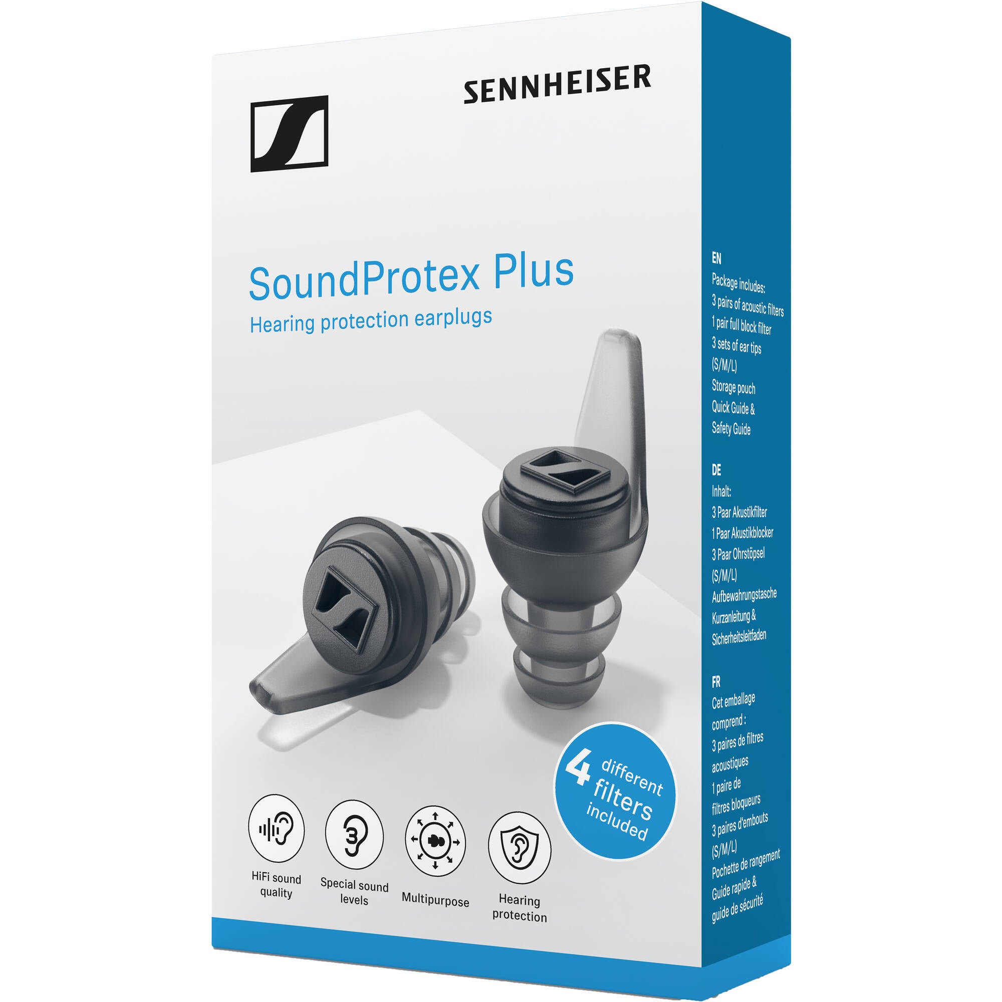 Sennheiser SoundProtex Plus Hearing Protection Earplugs