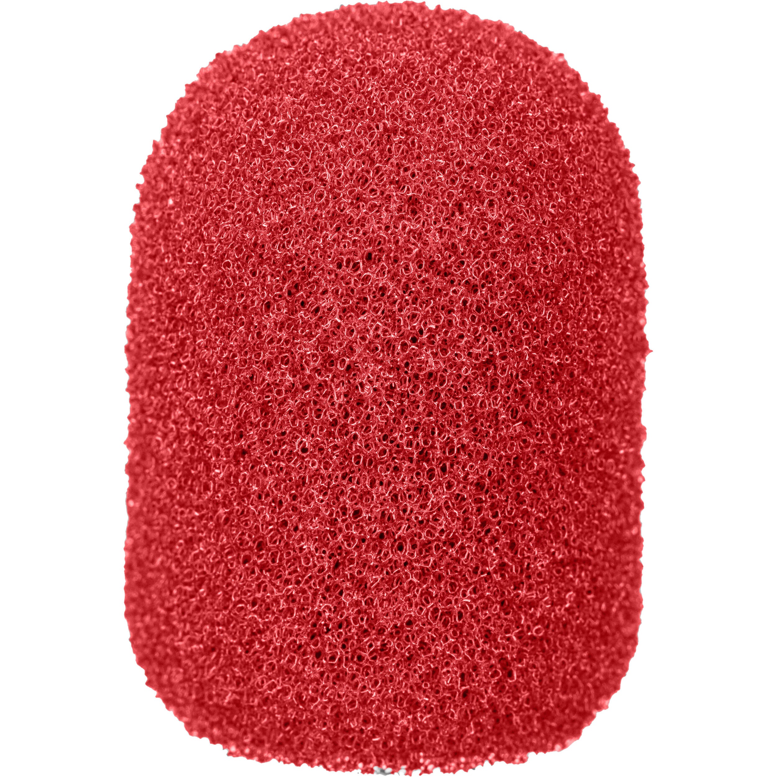 WindTech 1100 Series Windscreen for 1/4" Diameter Mics (Red)