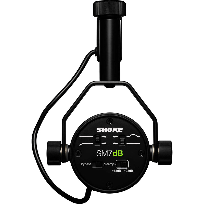 Shure SM7dB Vocal Microphone with Built-In Preamp and FREE 20' XLR Cable