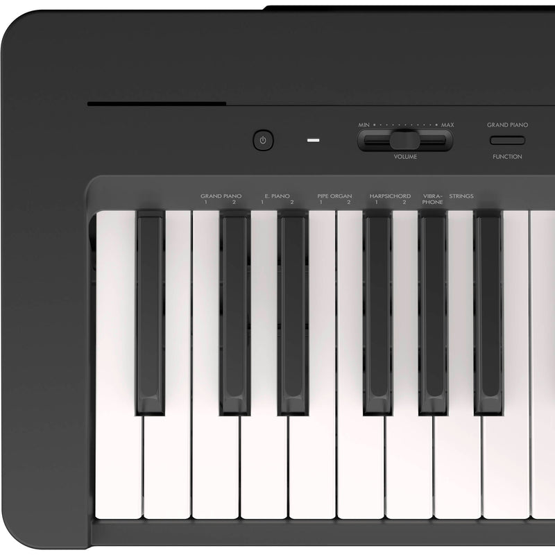 Yamaha P-143 88-Key Portable Digital Piano with Weighted Keys (Black)