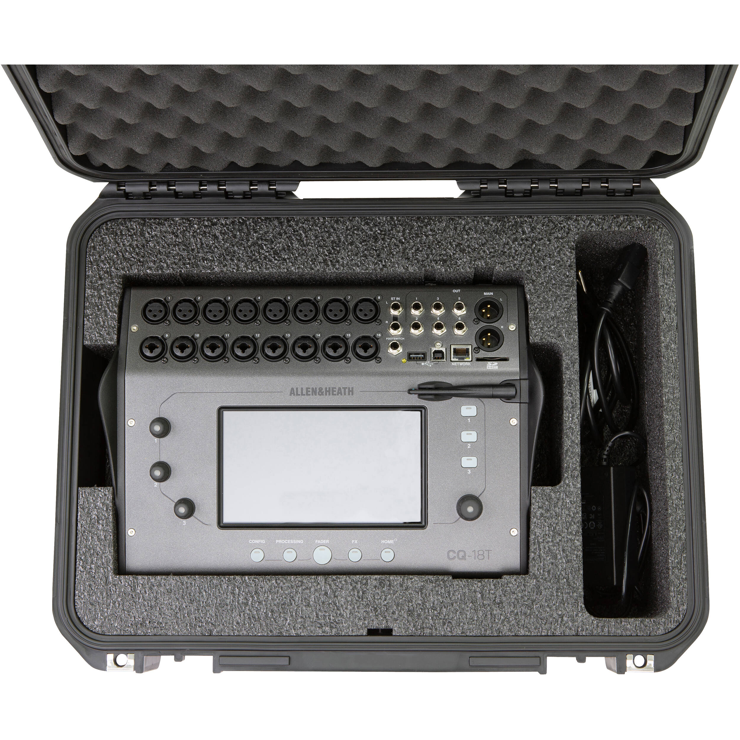SKB 3i1813-7-CQ1 iSeries Case for Allen & Heath CQ-12T or CQ-18T Digital Mixer