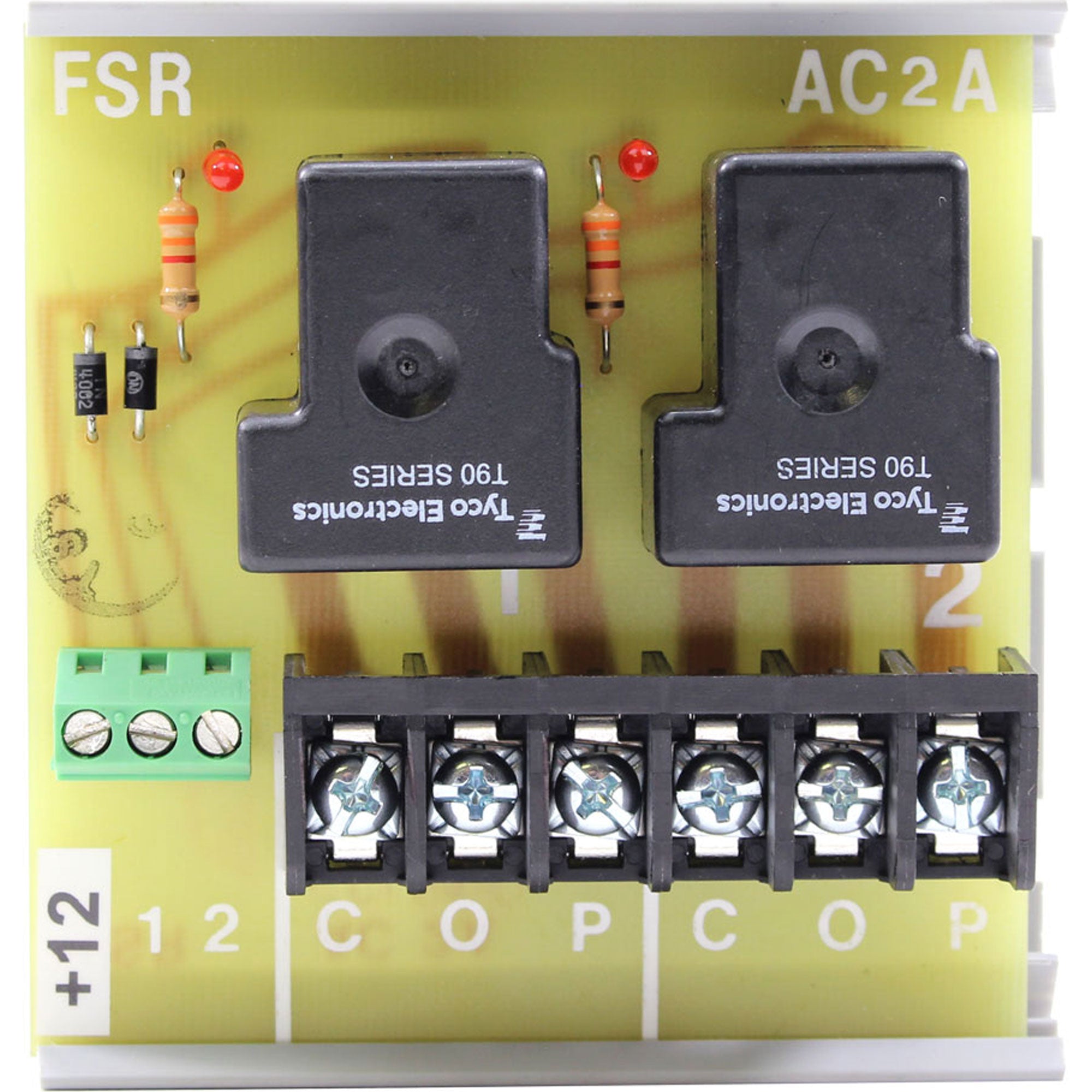 FSR AC-2A-12V High-Current Relay Card