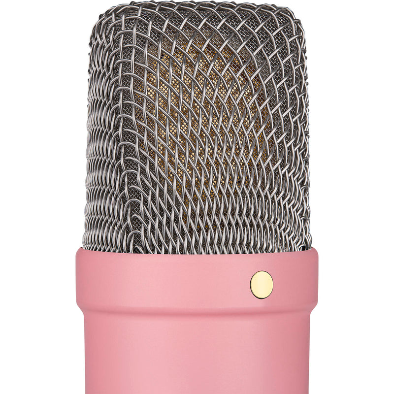 Rode NT1 Signature Series Large-Diaphragm Condenser Microphone (Pink)