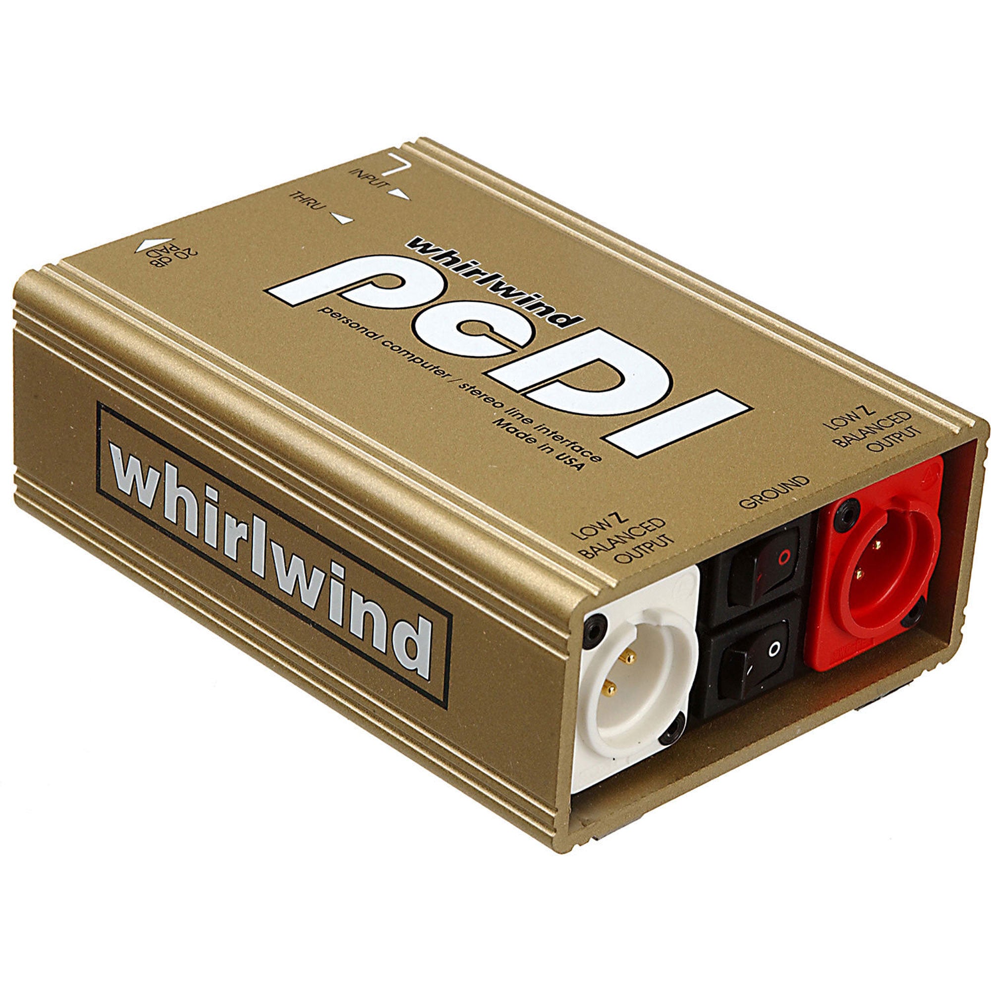 Whirlwind pcDI Stereo Direct Box