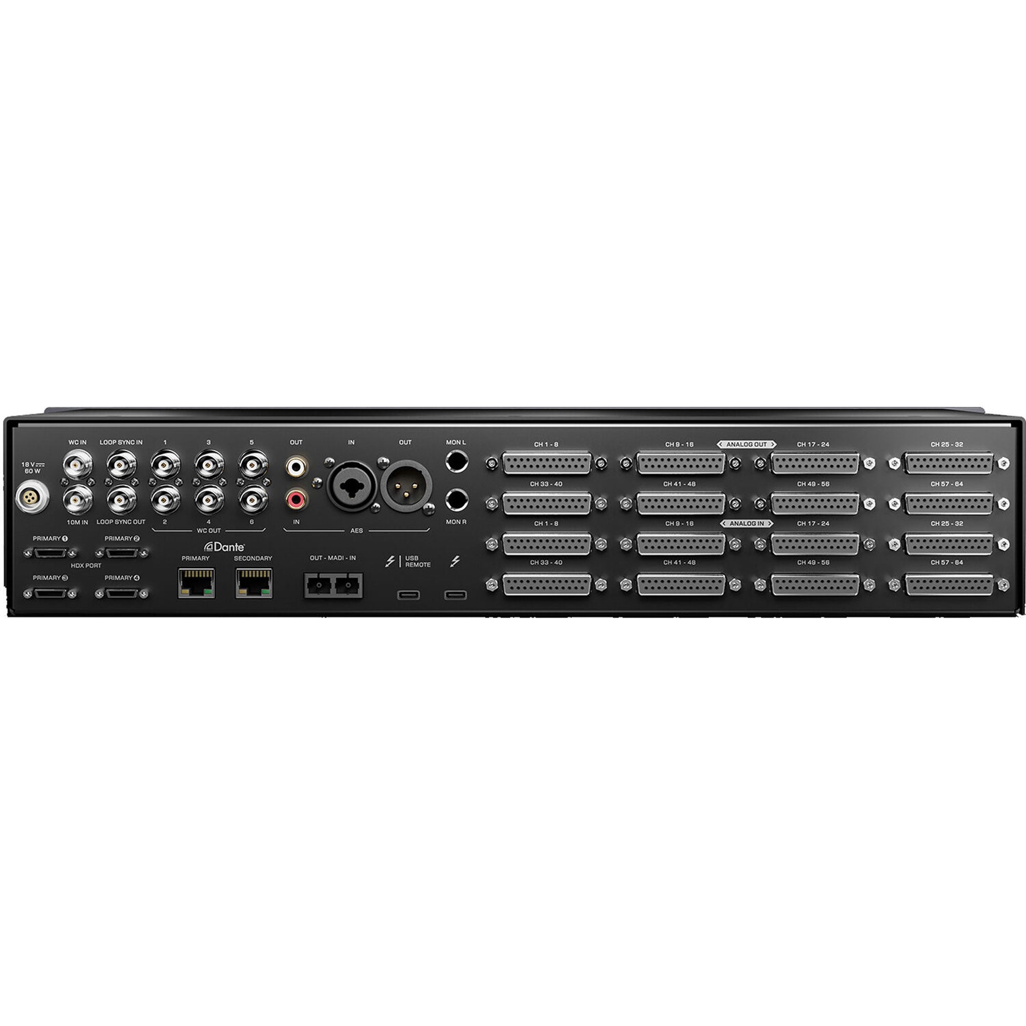 Antelope Audio Galaxy 64 Synergy Core 64-Channel Dante, HDX and Thunderbolt 3 Audio Interface