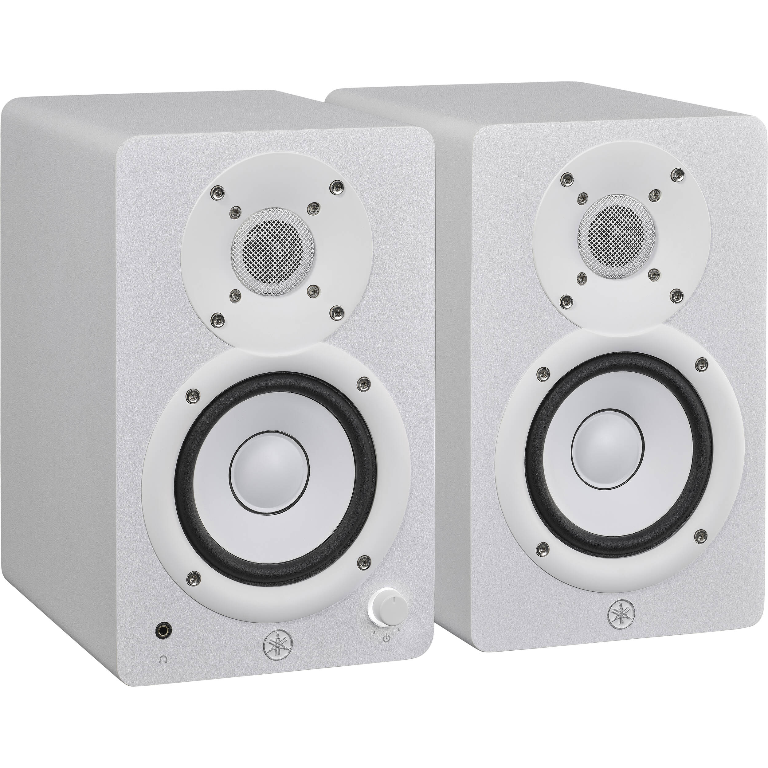 Yamaha HS4 Active 4.5" 2-Way Studio Monitors (Pair, White)