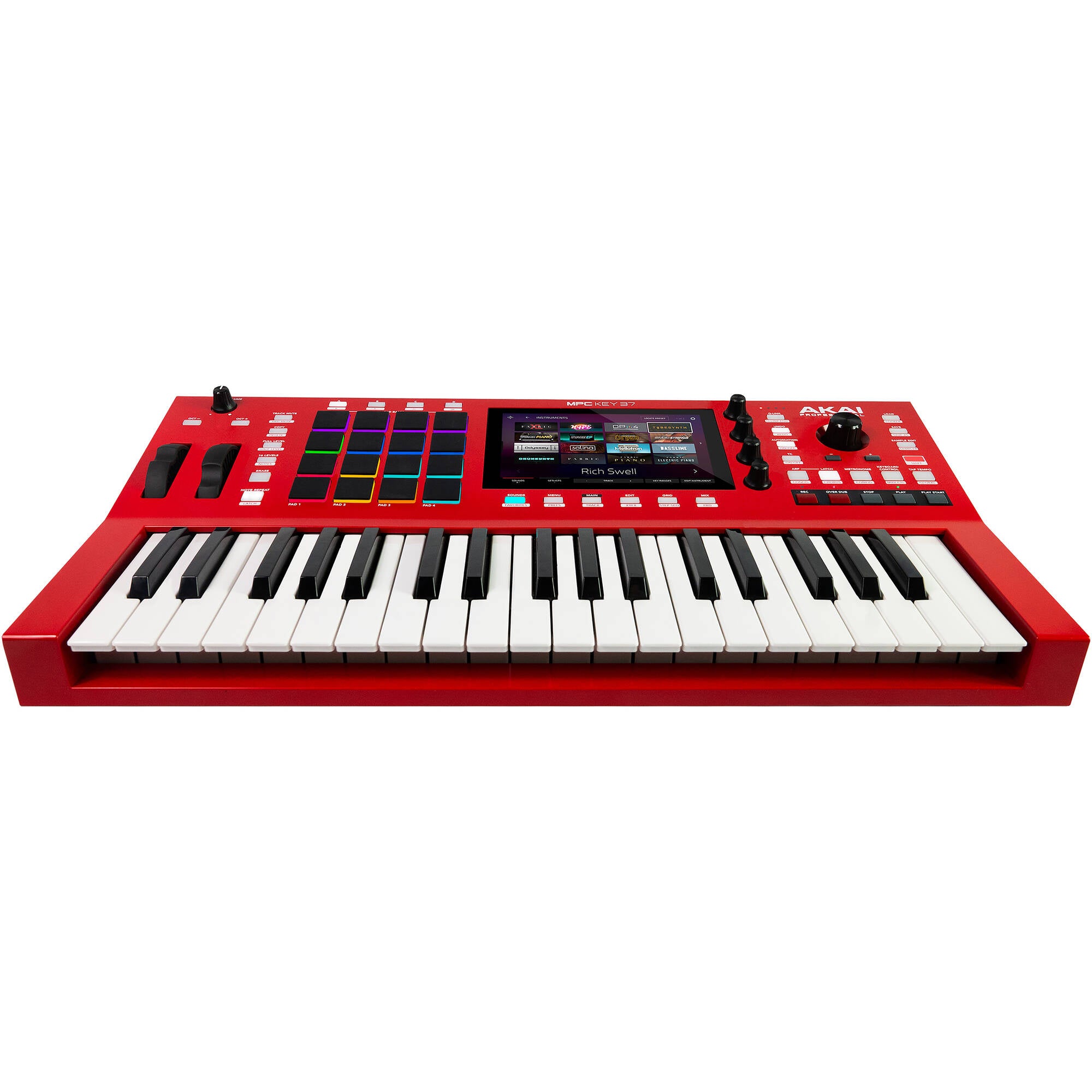 Akai Professional MPC Key 37 Standalone Keyboard Workstation with Sampler and Sequencer