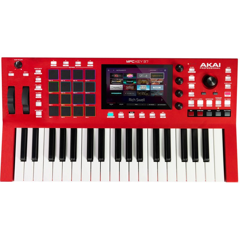 Akai Professional MPC Key 37 Standalone Keyboard Workstation with Sampler and Sequencer