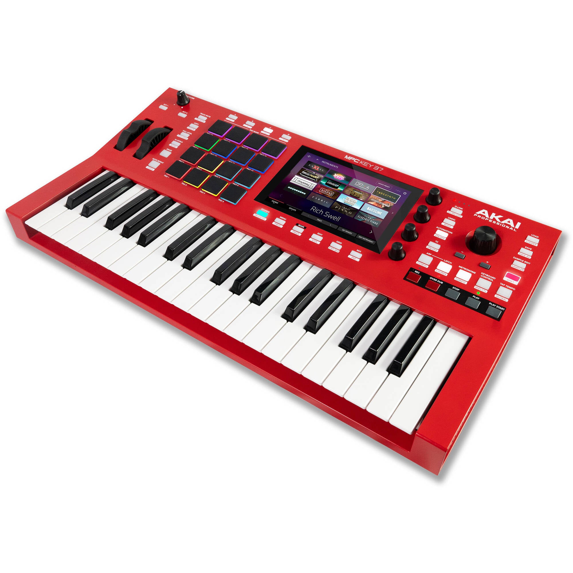 Akai Professional MPC Key 37 Standalone Keyboard Workstation with Sampler and Sequencer