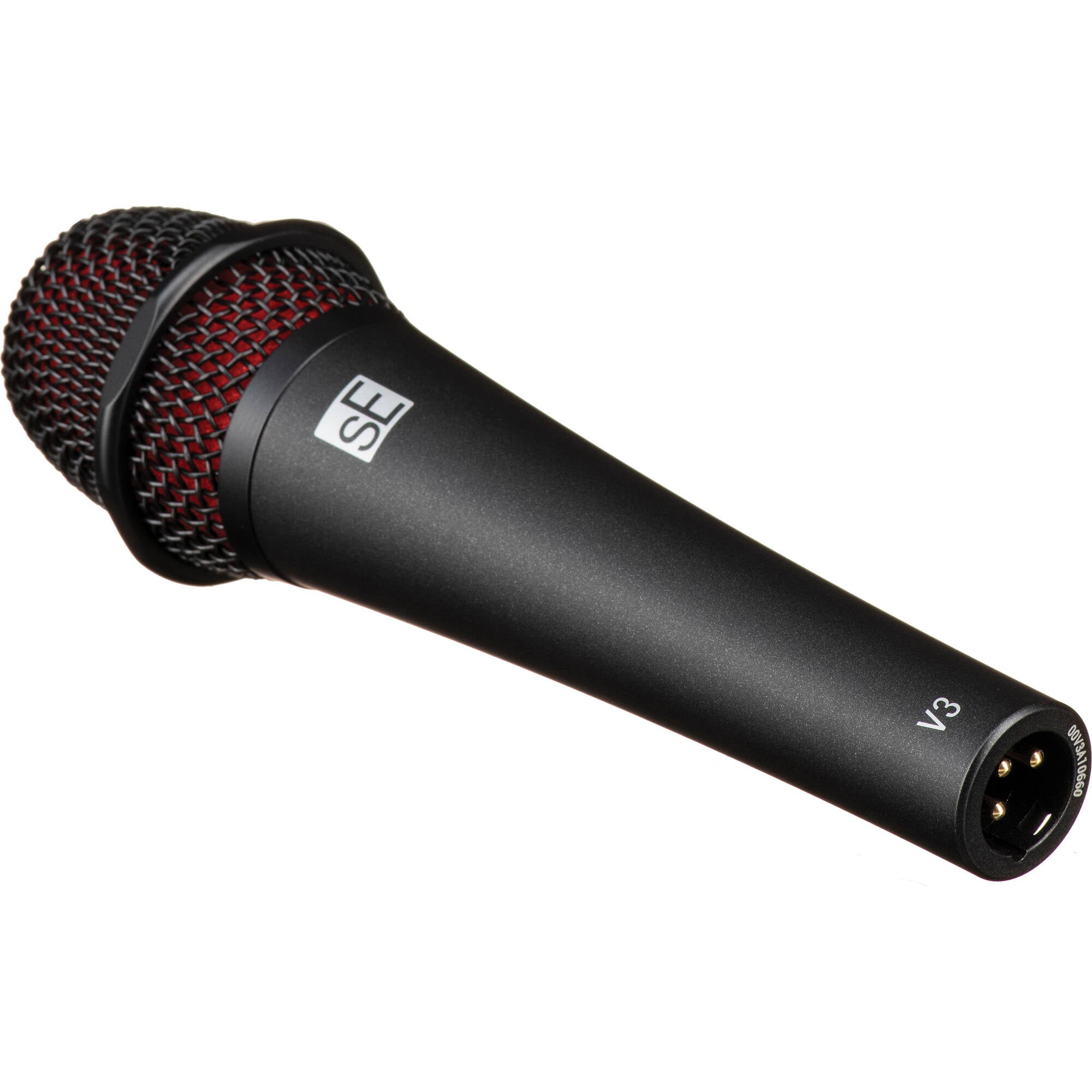 sE Electronics V3 Cardioid Dynamic Handheld Microphone (Black/Red)