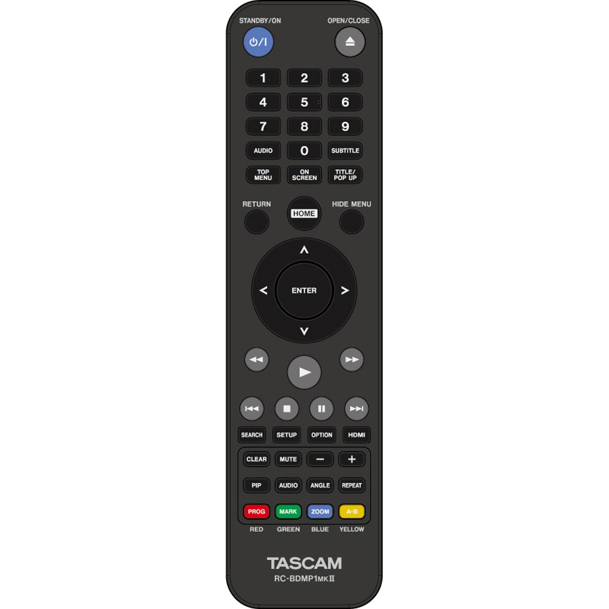 Tascam BD-MP1MKII Professional-Grade Blu-ray Player with SD & USB Playback