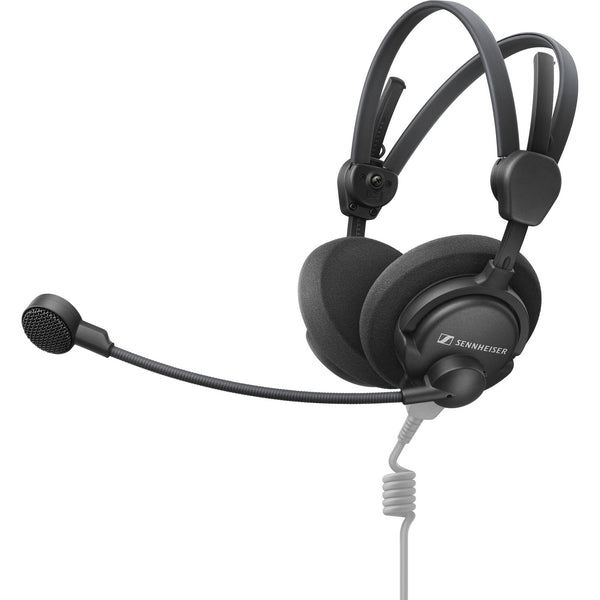 Sennheiser HMD 46 Dual-Ear On-Ear Open-Back Broadcast Headset with Dynamic Microphone (No Cable)