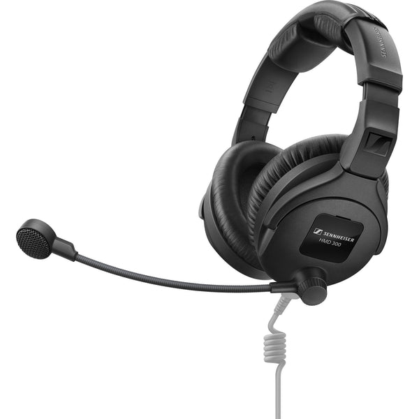 Sennheiser HMD 300 Dual-Ear Over-Ear Broadcast Headset with Dynamic Microphone (No Cable)