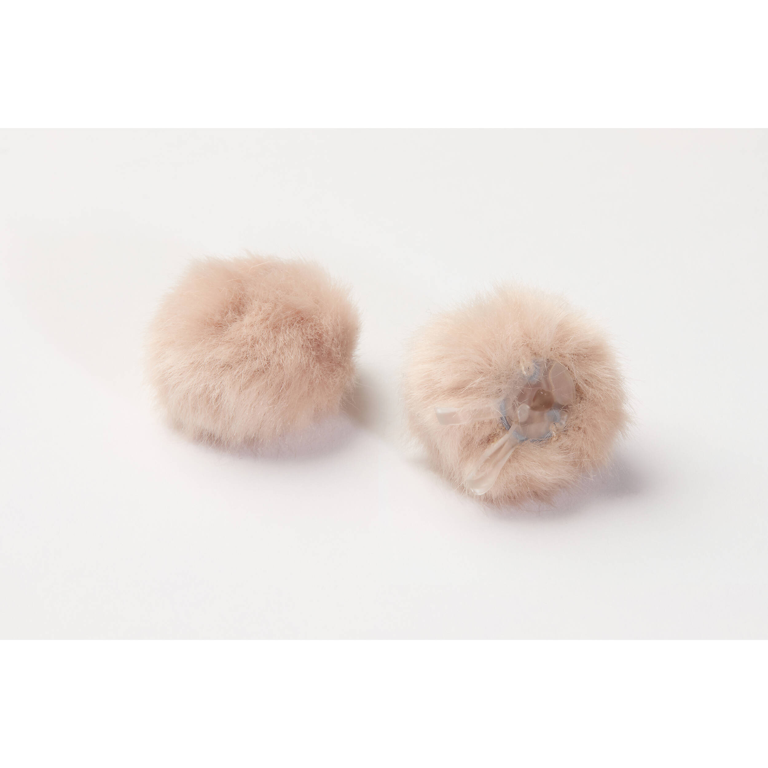 DPA AIR1 Pair of Universal Miniature Fur Windscreens (Large, Beige)