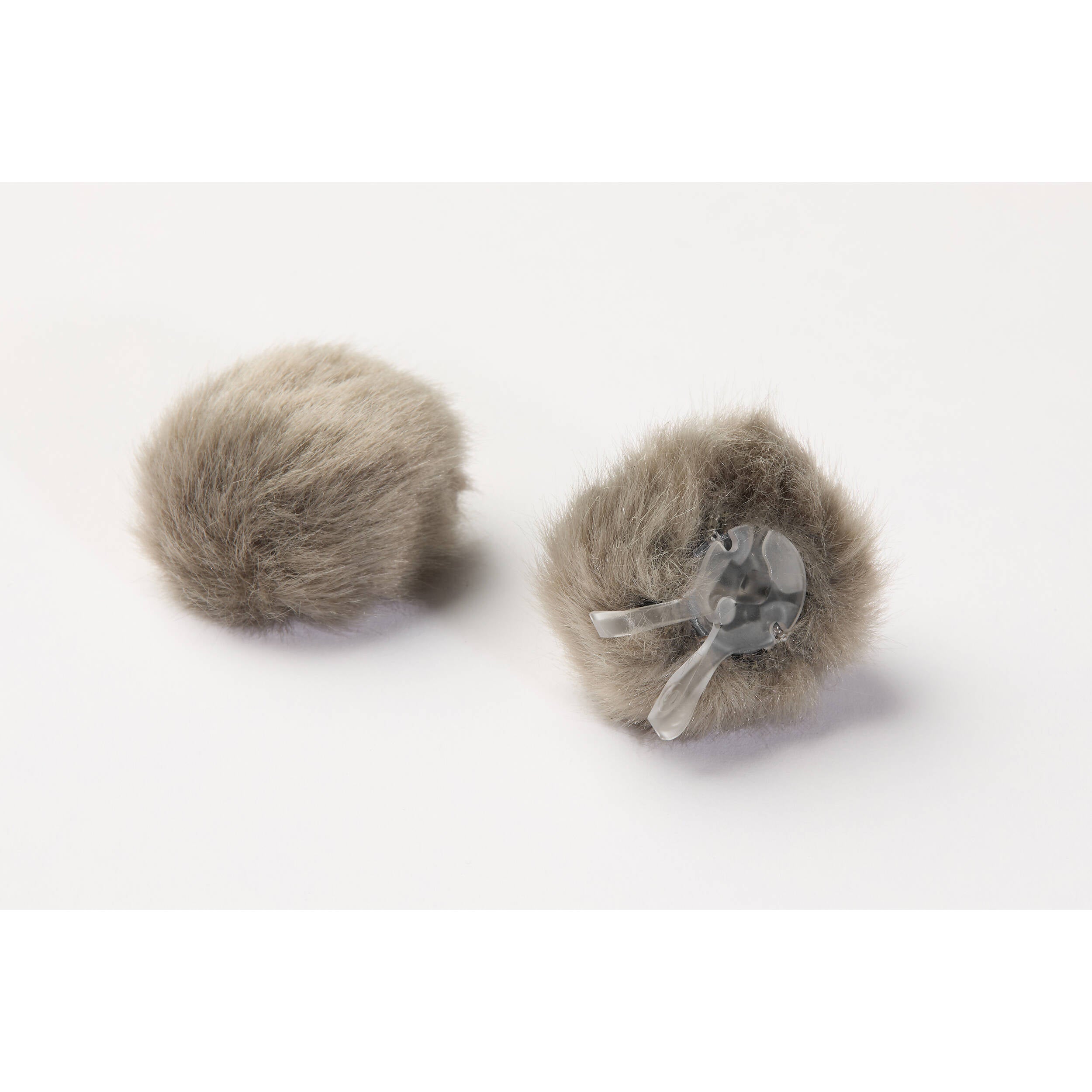 DPA AIR1 Pair of Universal Miniature Fur Windscreens (Large, Grey) Image 1