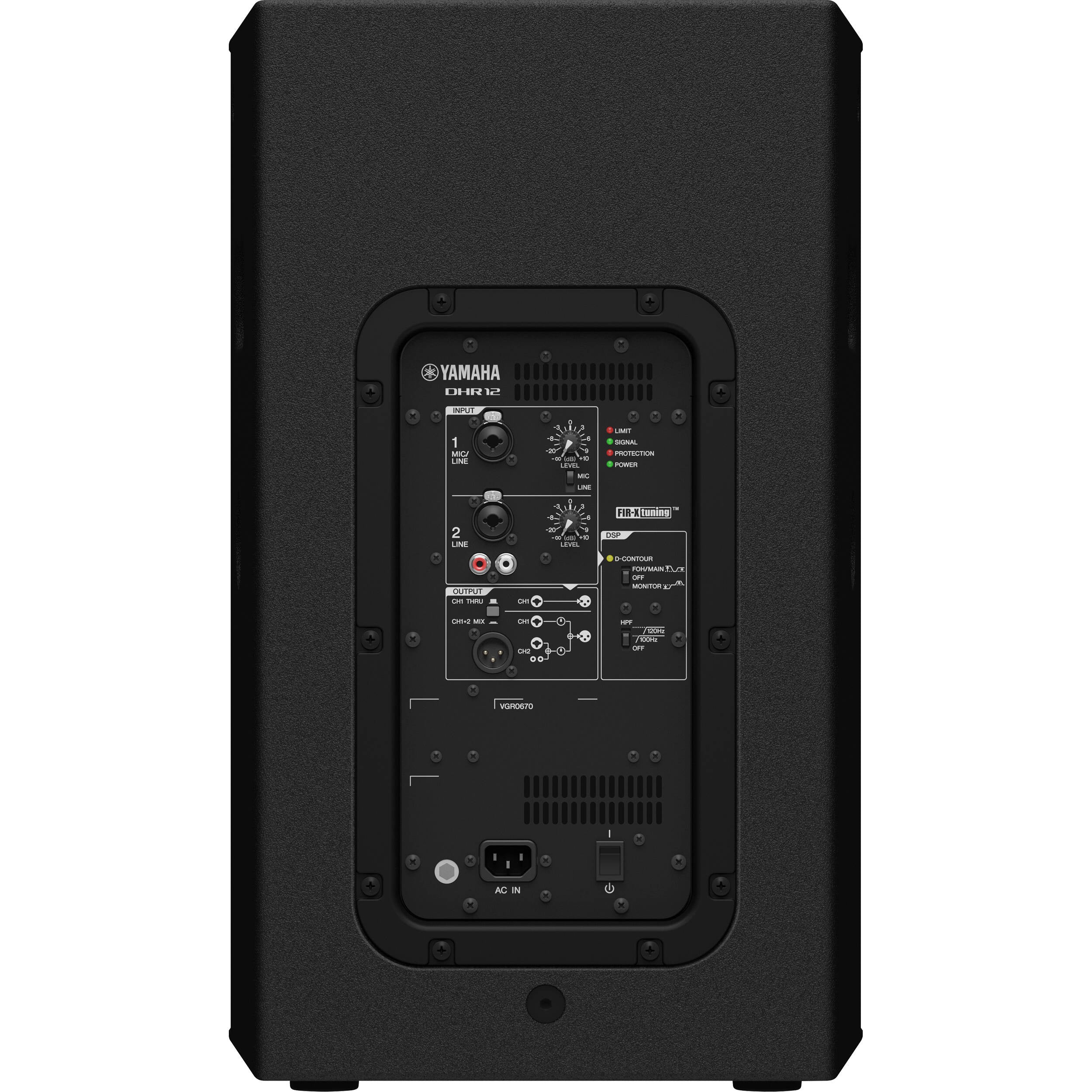 Yamaha DHR12 2-Way 12" 1000W Active Loudspeaker