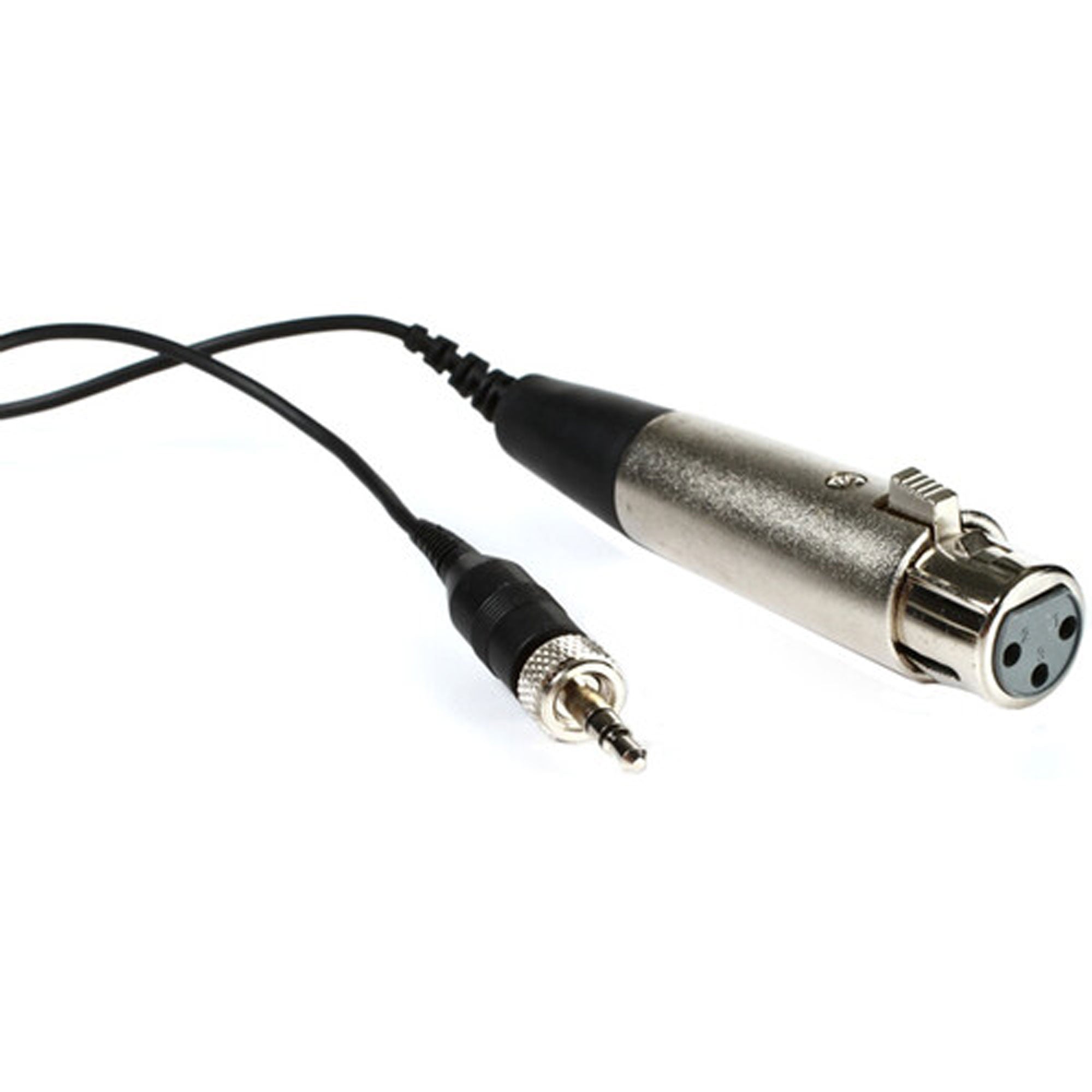 Provider Series MICtail-SENN XLRF to 1/8" Locking Plug Adapter for Sennheiser Wireless Bodypacks