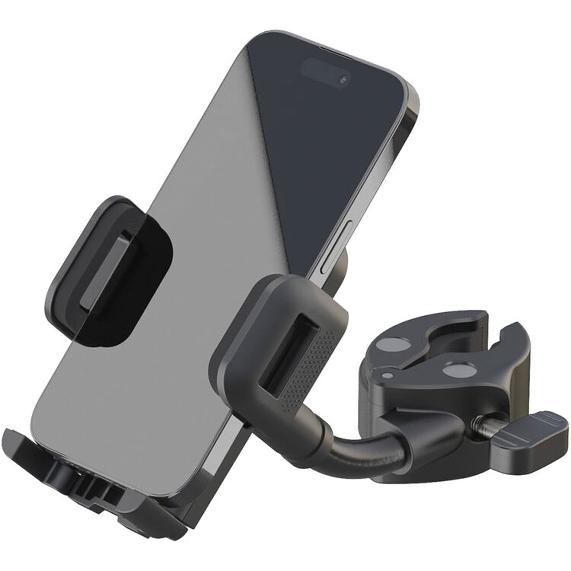 K&M Stands 19761 Universal Smartphone Holder (Black)