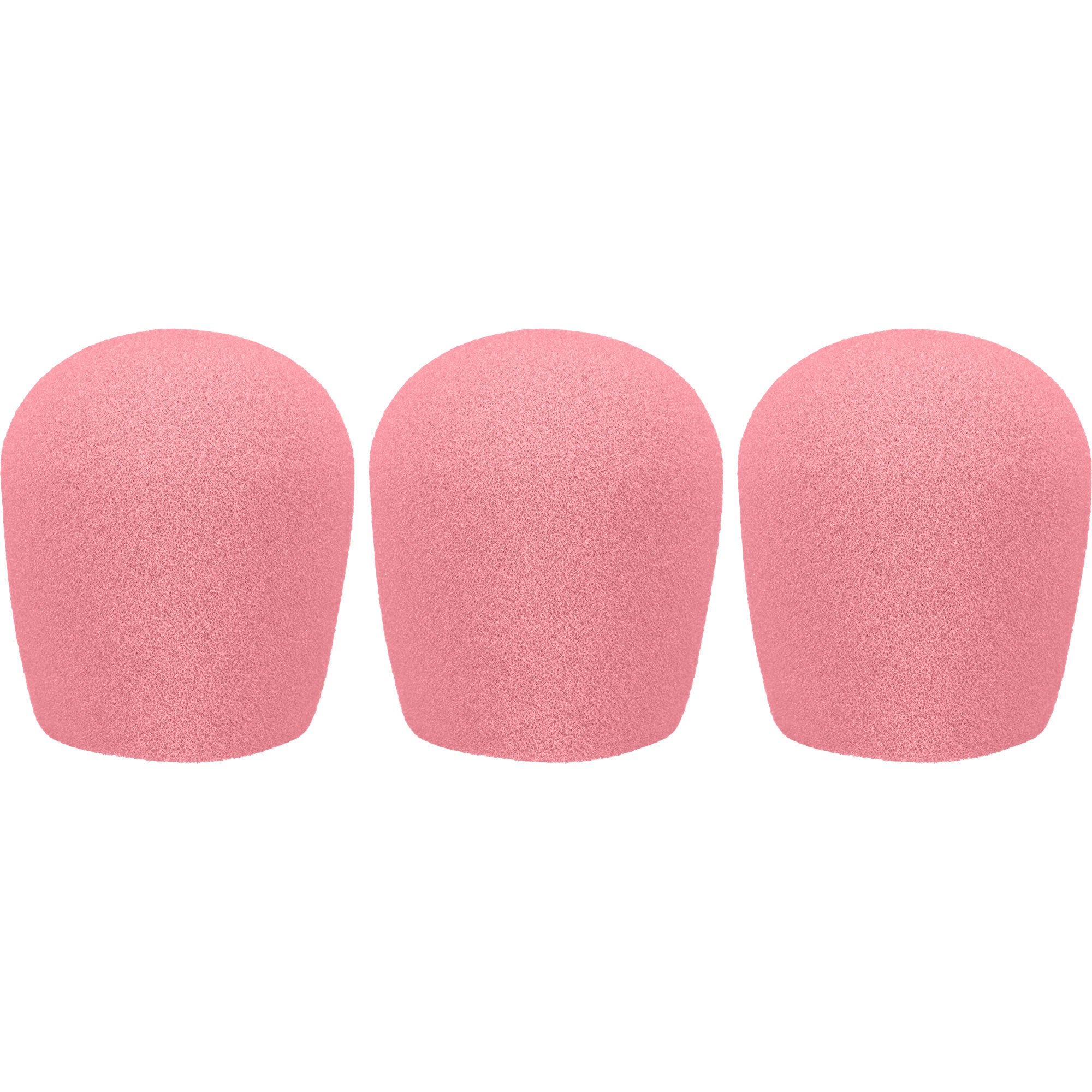 WindTech 900 Series Windscreens with 1-5/8" Inside Diameter (Pink, 3 Pack)