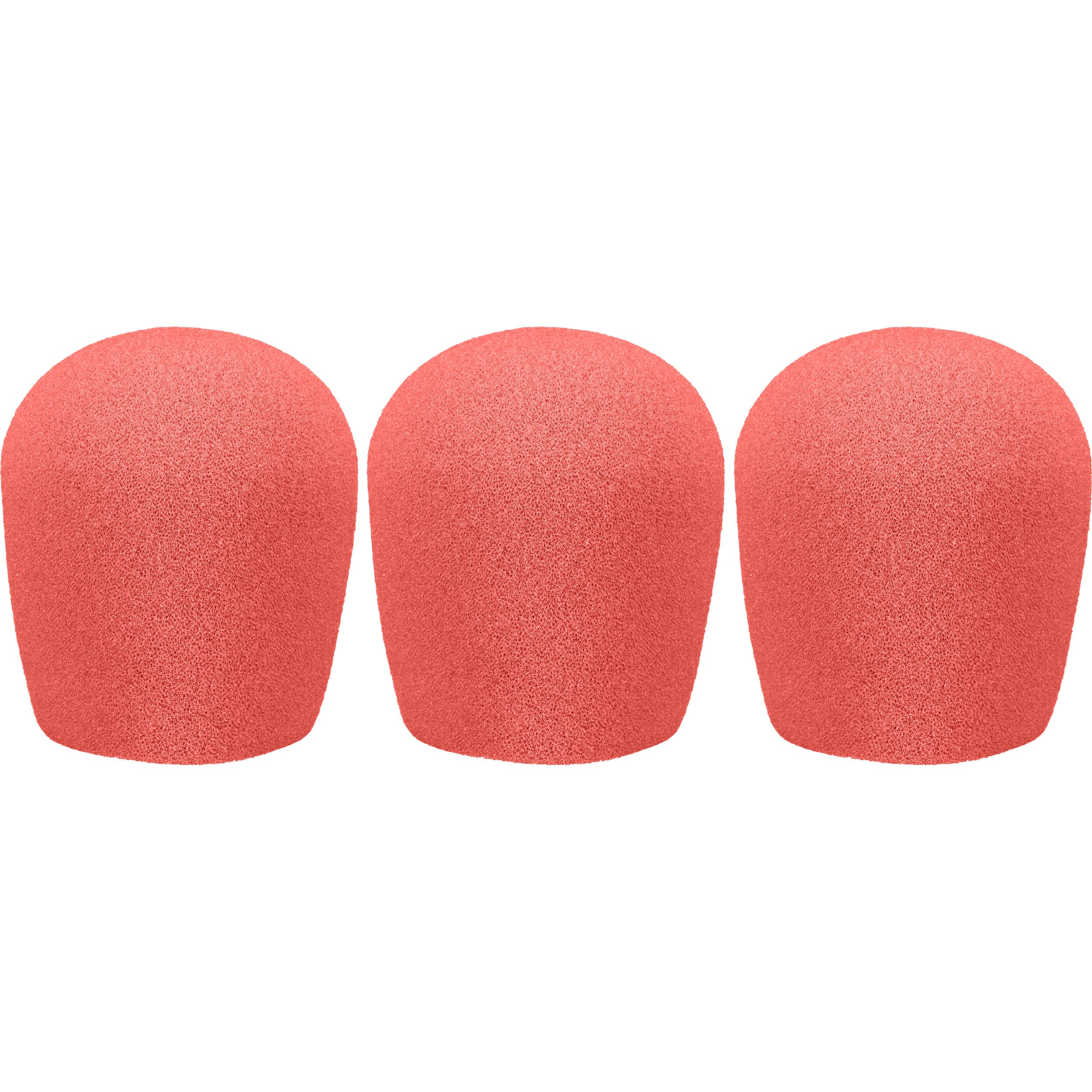 WindTech 900 Series Windscreens with 1-5/8" Inside Diameter (Tangerine, 3 Pack)