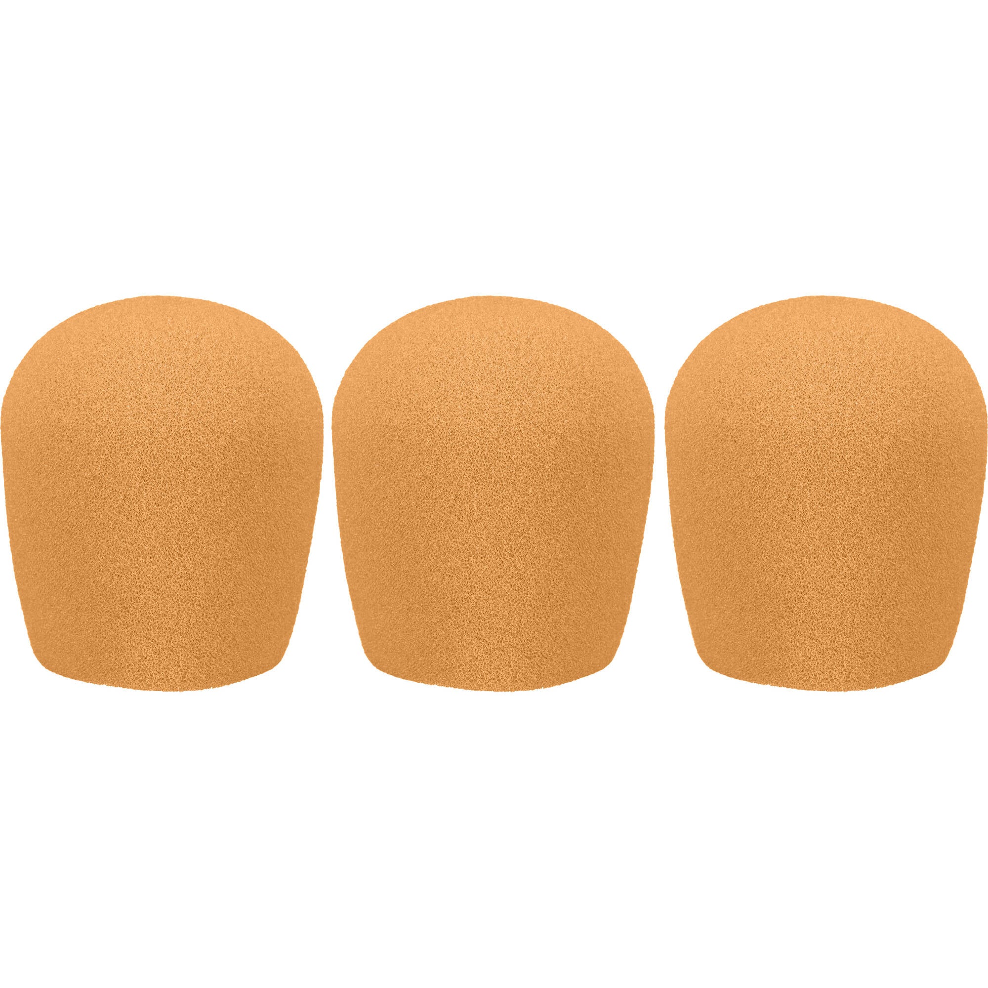 WindTech 900 Series Windscreens with 1-5/8" Inside Diameter (Orange, 3 Pack)