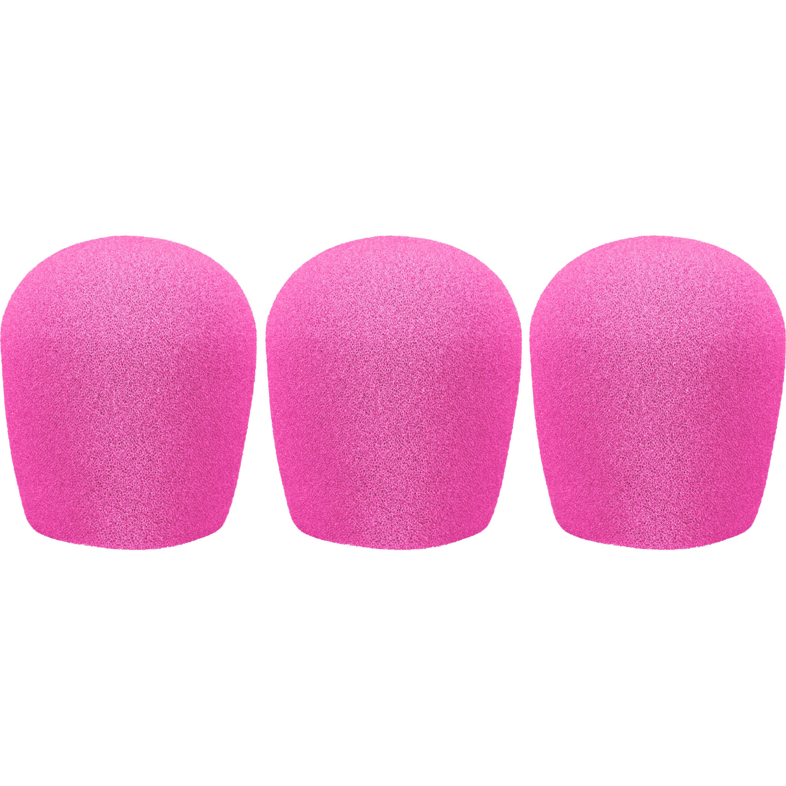 WindTech 900 Series Windscreens with 1-5/8" Inside Diameter (Neon Pink, 3 Pack)