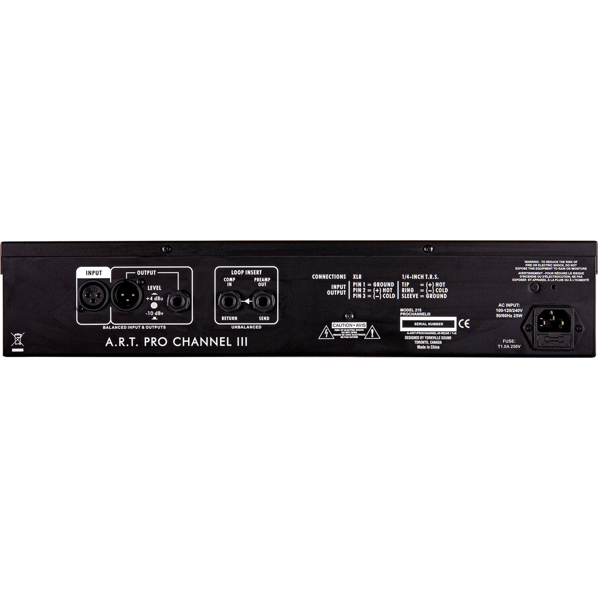 ART Pro Channel III Multivoice Channel Strip