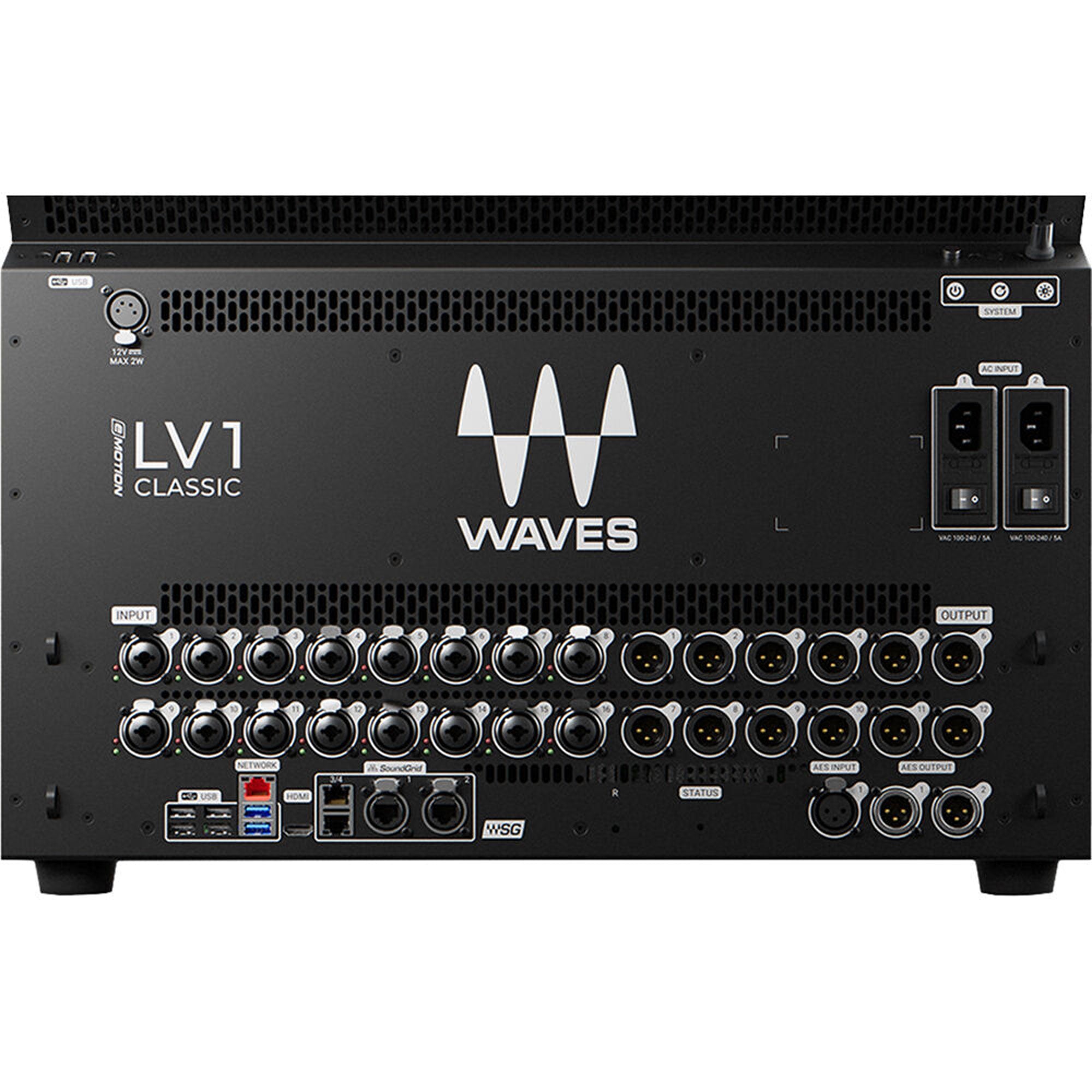 Waves eMotion LV1 Classic 64-Channel / 44 Bus Live Mixing Console