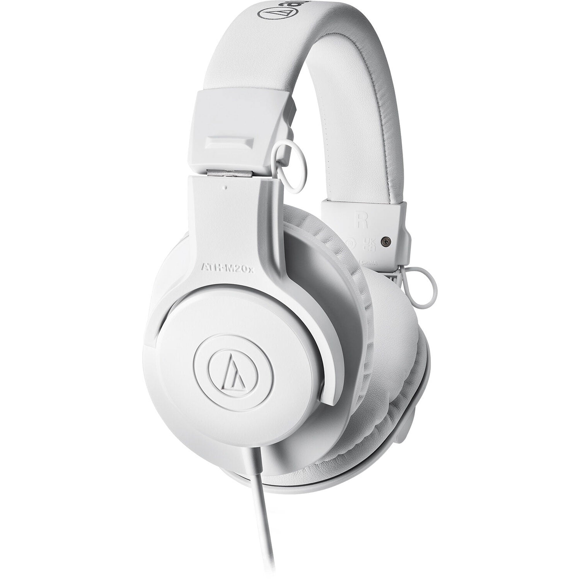 Audio-Technica ATH-M20x Closed-Back Monitor Headphones (White) Image 1