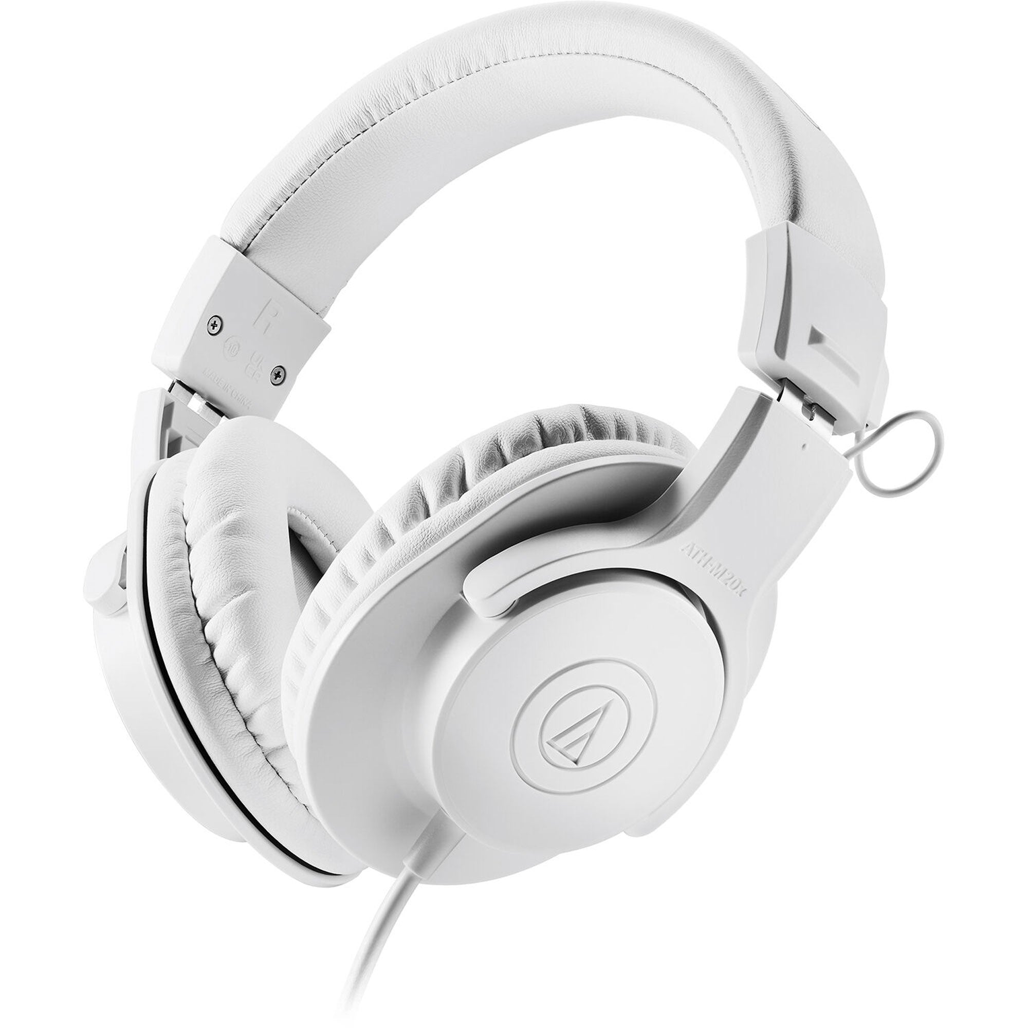 Audio-Technica ATH-M20x Closed-Back Monitor Headphones (White) Image 3