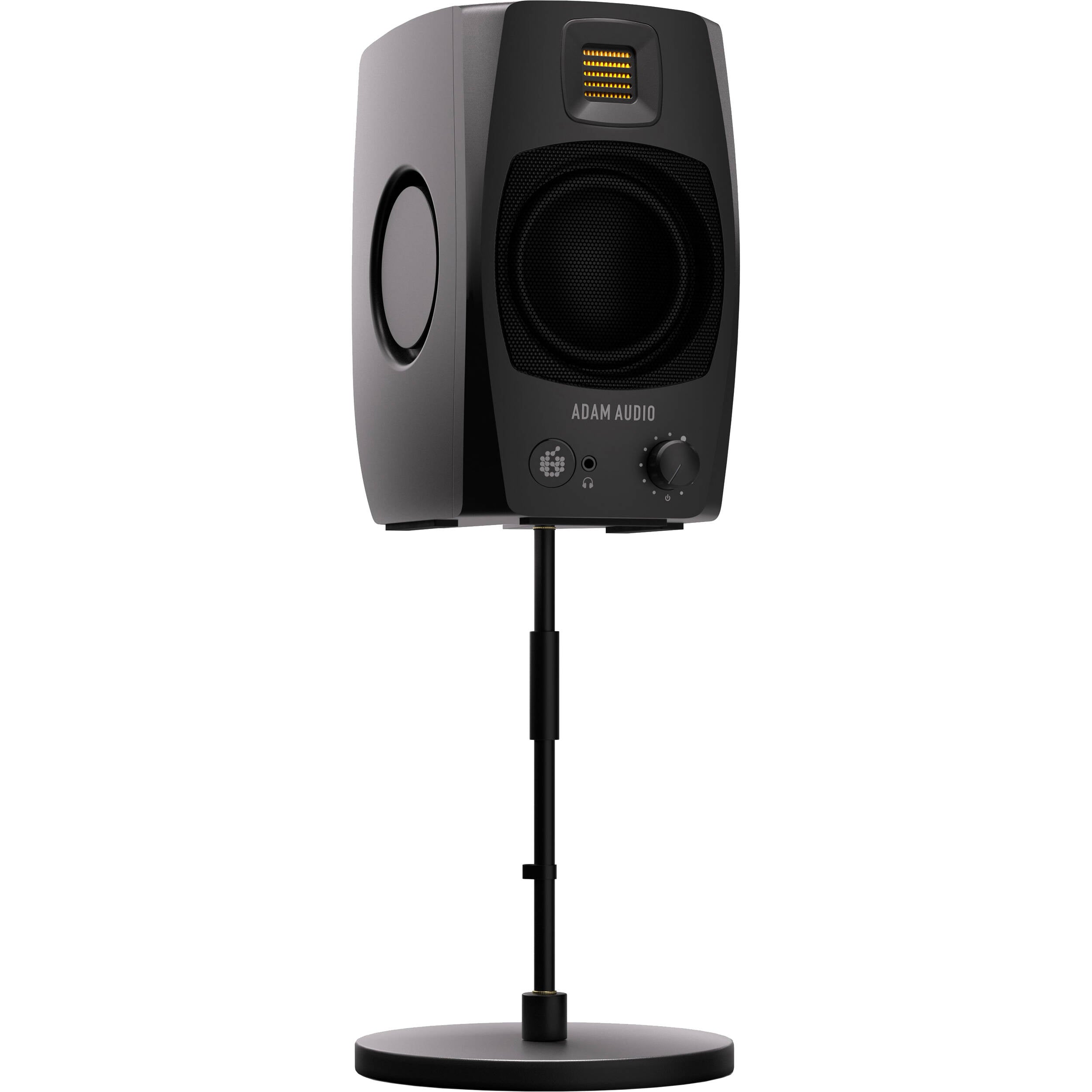 Adam Audio D3V Active Desktop Studio Monitor Pair (Black)
