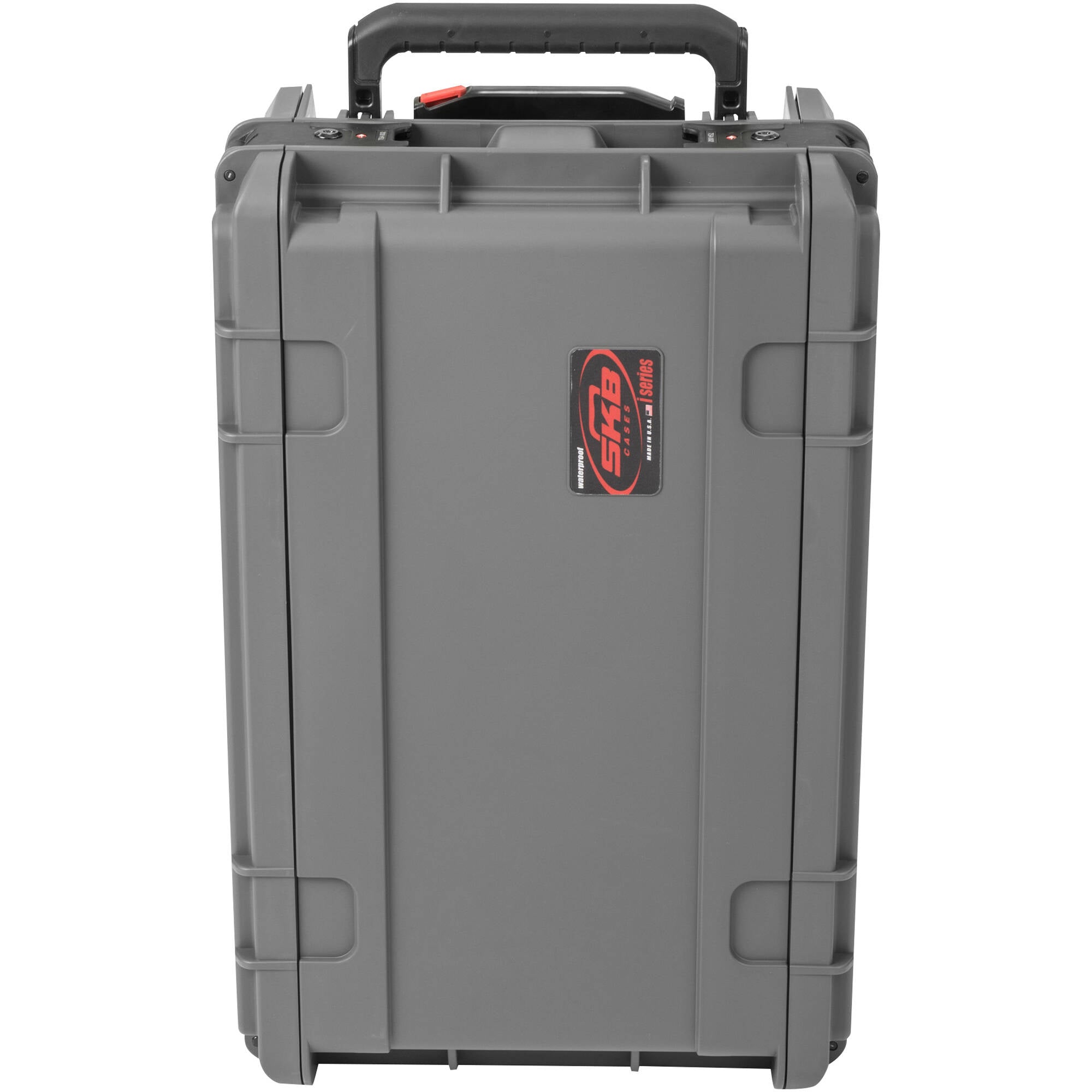 SKB 3i-4U11G-W Injection Molded 11" Deep Rack with Wheels (4U, Dark Grey)